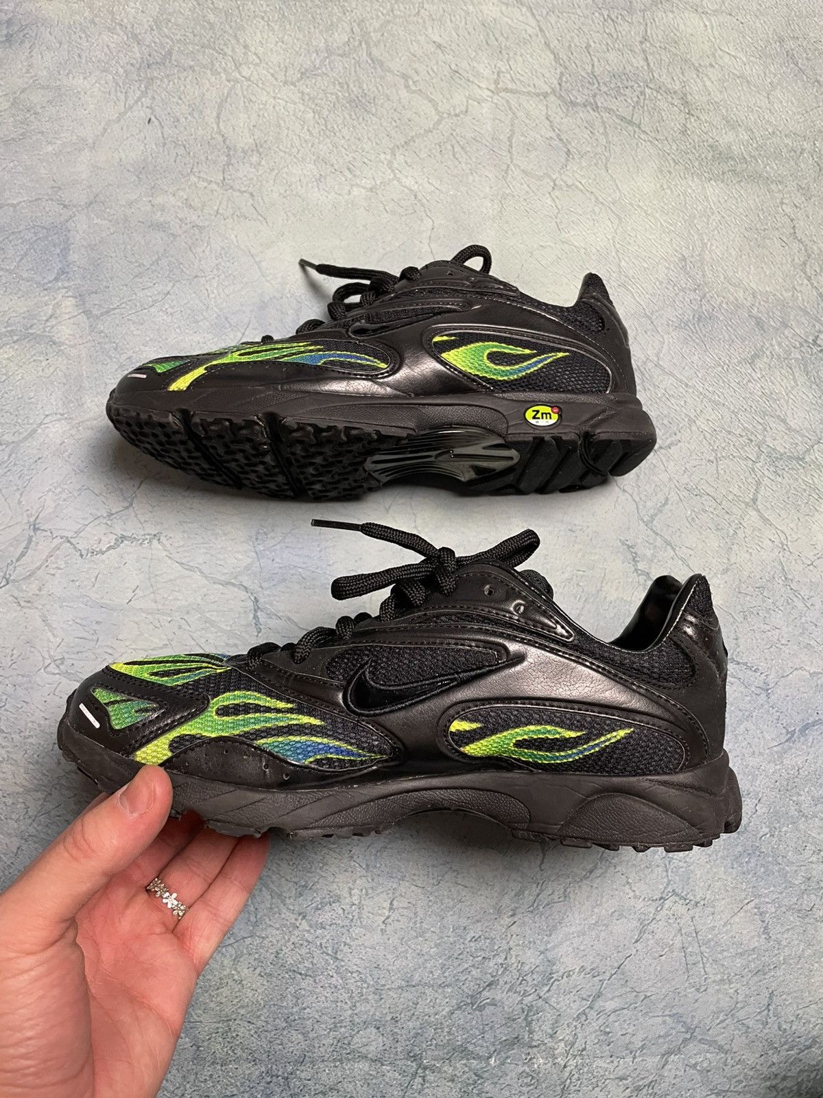 Nike Nike & supreme zoom streak spectrum plus black Size US 8.5 / IT 38.5 - 2 Thumbnail