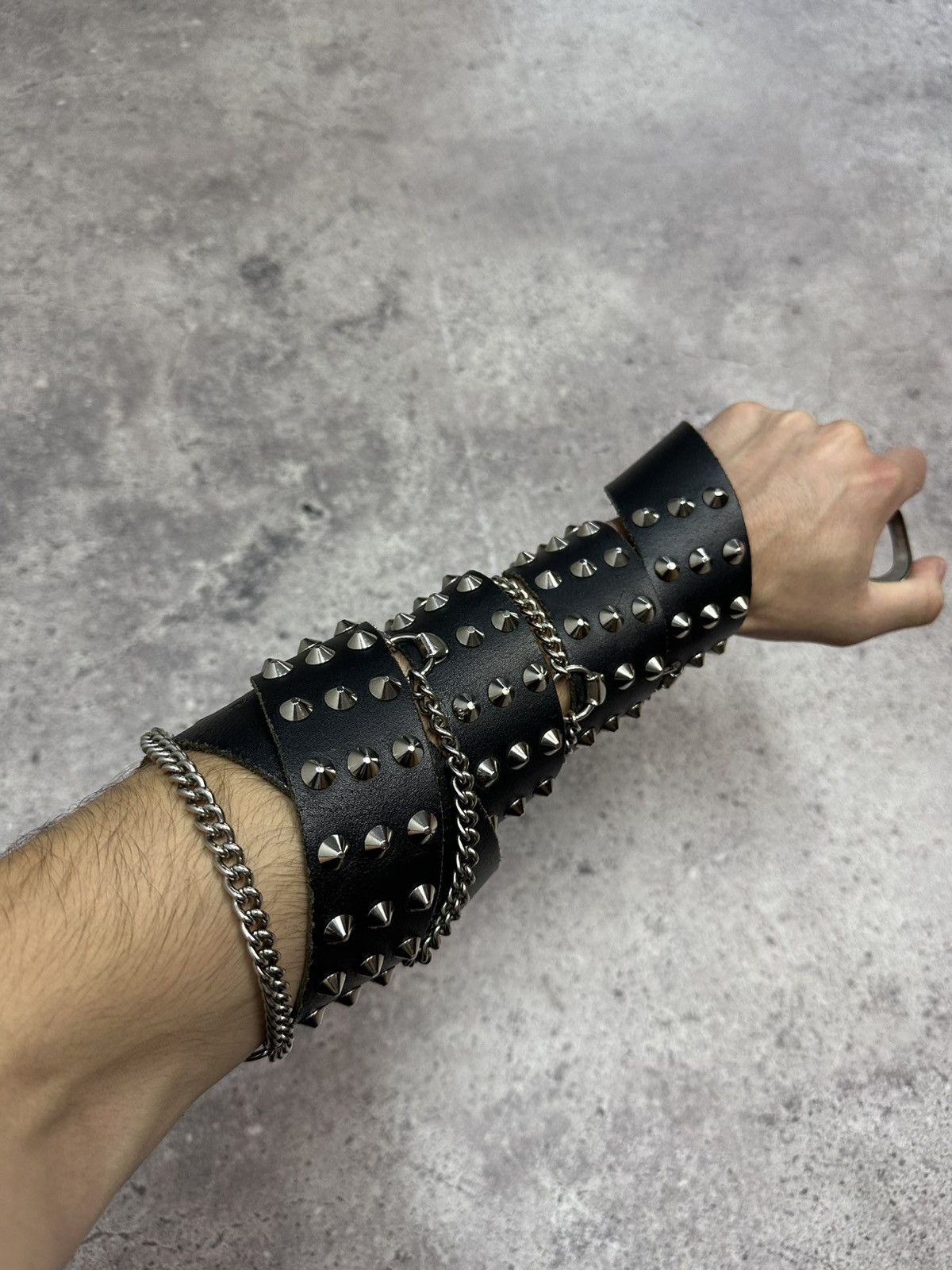 Hysteric Glamour Vintage Y2K Zip Waist Rick Owens Style Punk Leather Belt Size 34 - 3 Thumbnail