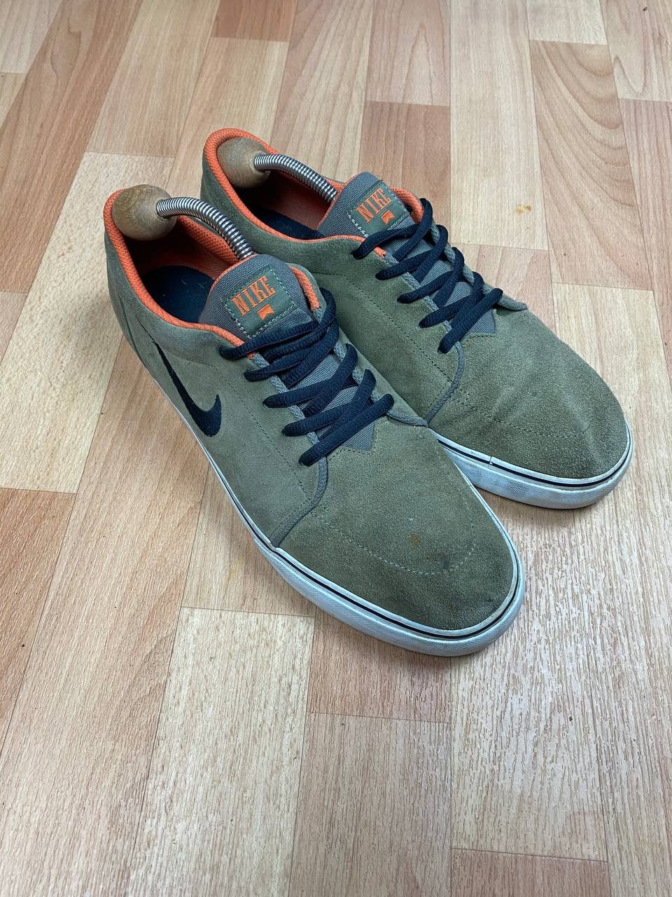 Nike NIKE SB SATIRE Green Suede Trainers 536404 208 SIZE US 12 Size US 12 / EU 45 - 9 Thumbnail