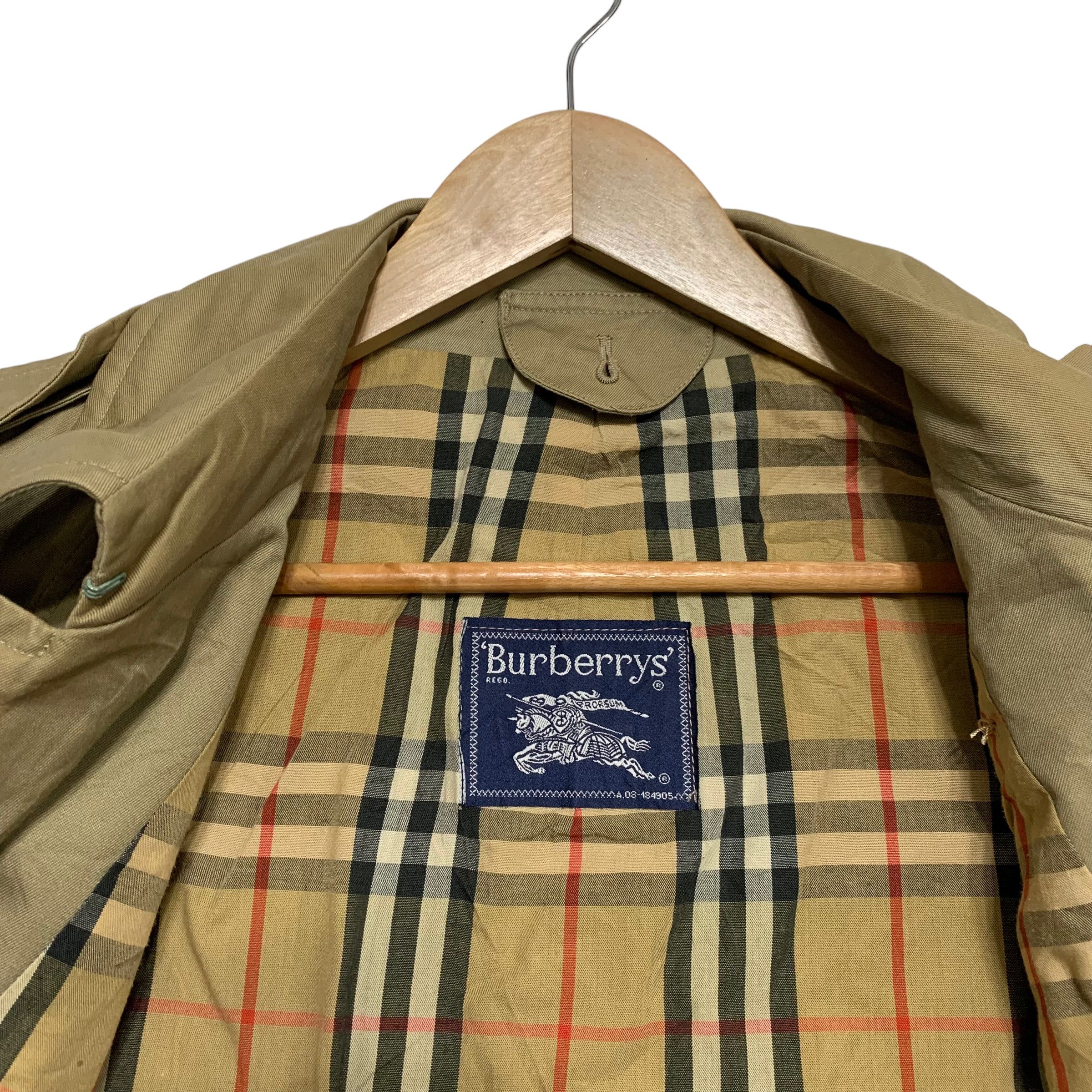 Burberry Burberrys Double Breast Nova Check Trench Coat Size US S / EU 44-46 / 1 - 8 Thumbnail