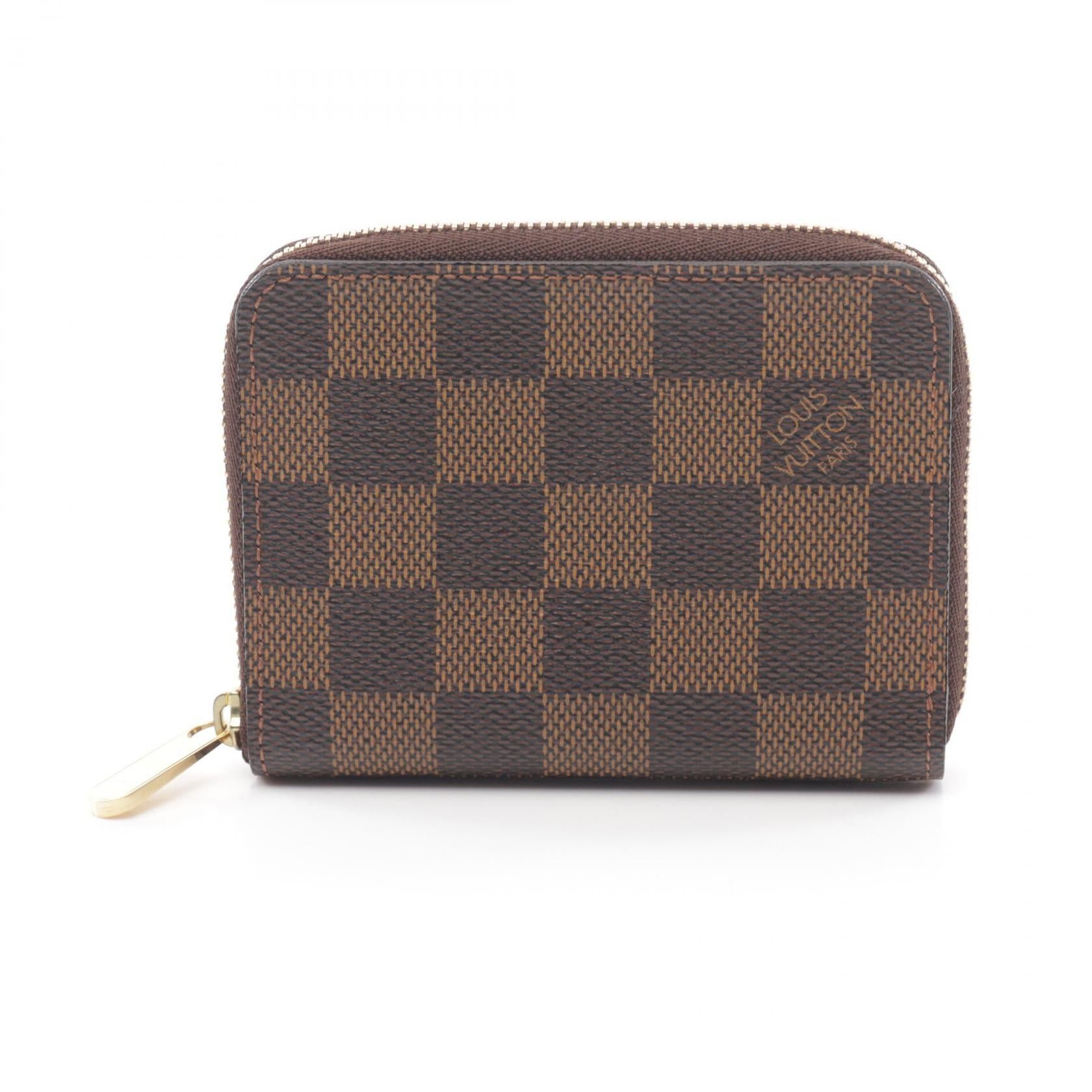 Louis Vuitton Louis Vuitton Zippy Coin Purse Damier Ebene Brown Size ONE SIZE - 1 Thumbnail