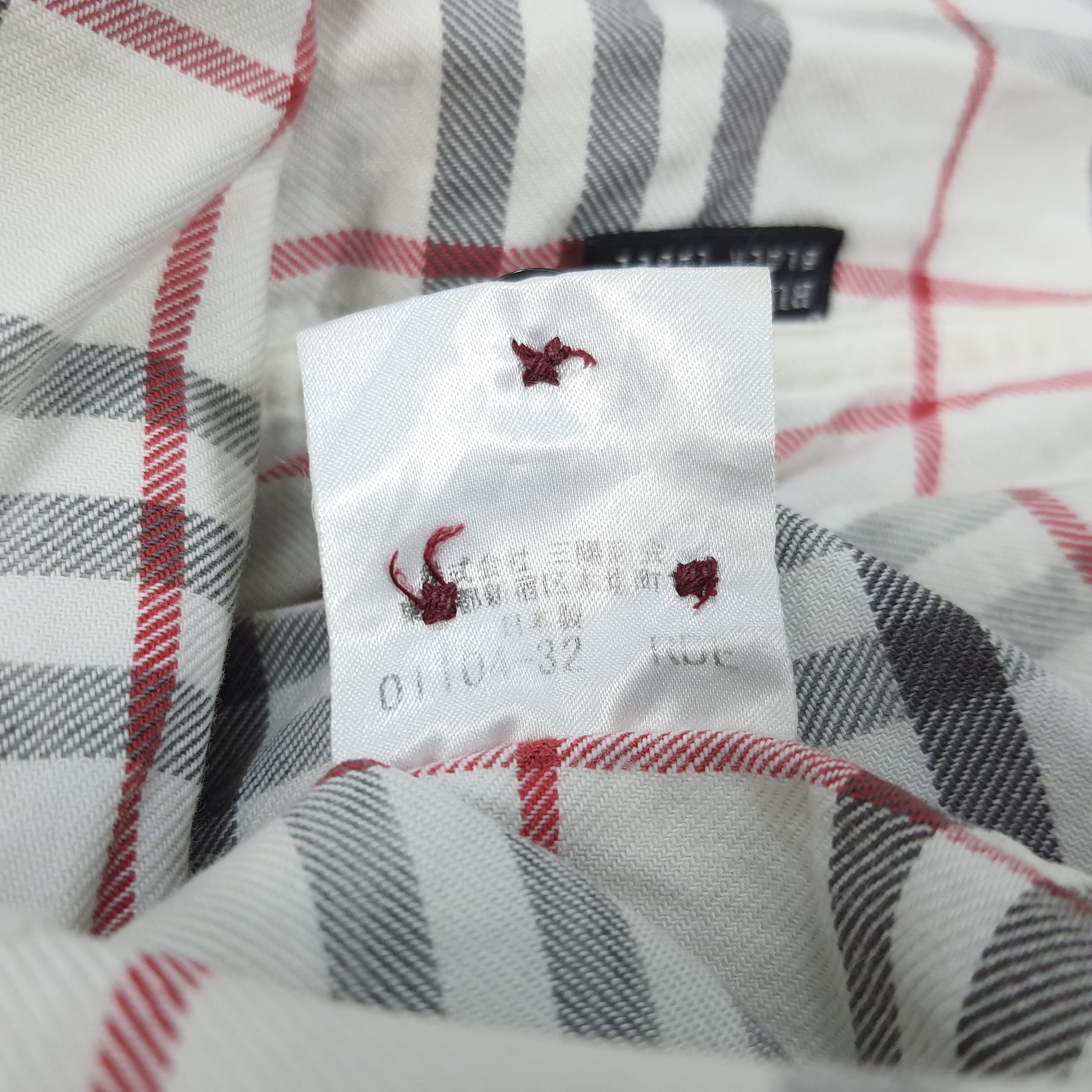 Burberry × Vintage Vintage Burberry Black Label Long Sleve Shirt Size US L / EU 52-54 / 3 - 10 Thumbnail