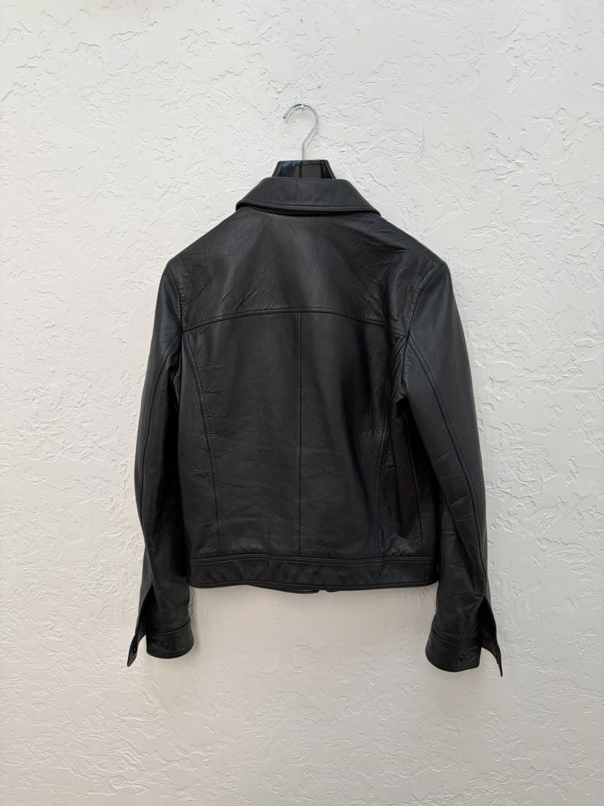 Celine Rare — Celine SS25 Leather Jacket worn by Hedi Size US M / EU 48-50 / 2 - 7 Thumbnail