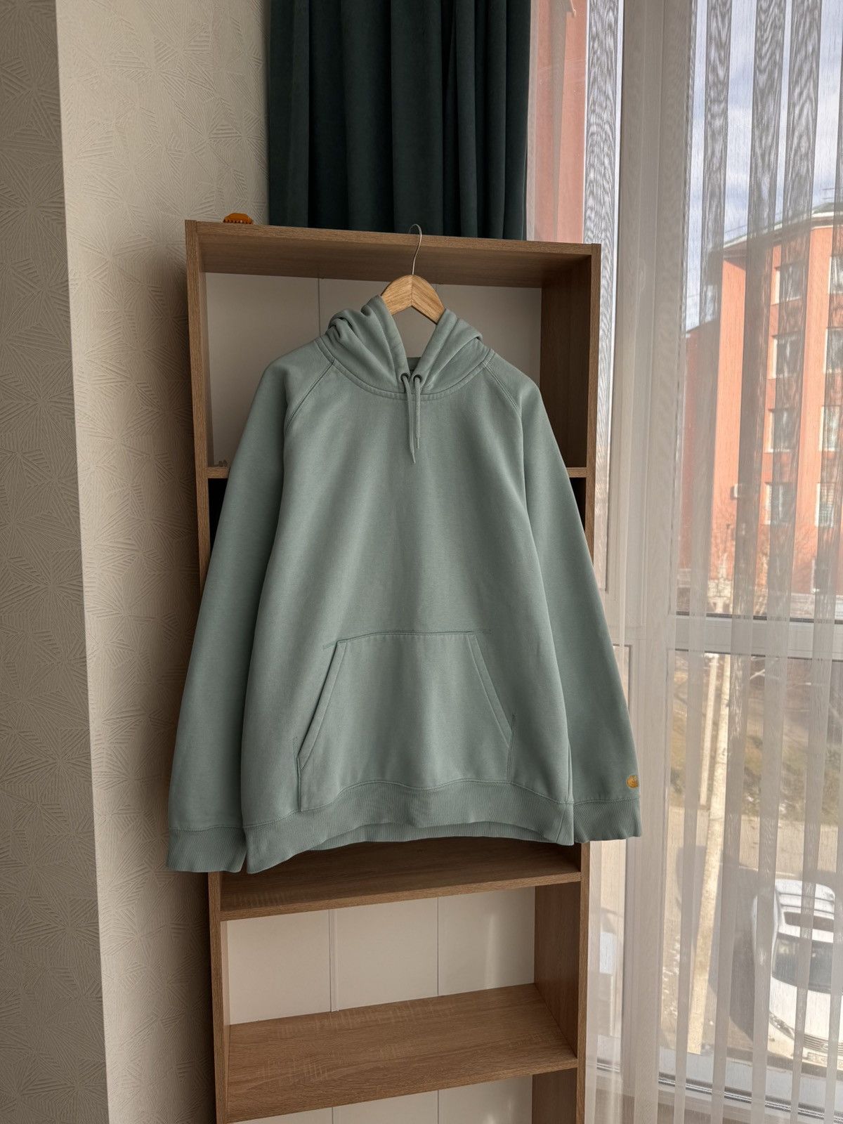 Carhartt × Carhartt Wip × Vintage Vintage Carhartt WIP Baggy Heavyweight Hooded Chase Sweat Size US XXL / EU 58 / 5 - 6 Thumbnail