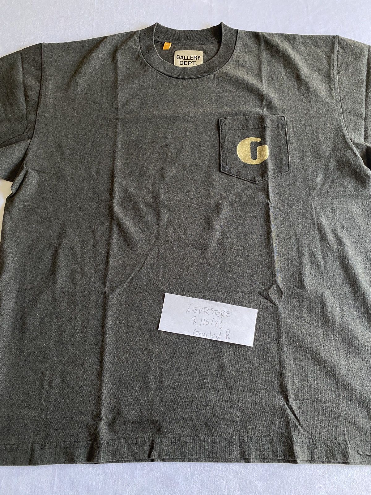 Gallery Dept. Gallery Dept. COLLECTOR S/S RAINBOW POCKET TEE MEDIUM Size US M / EU 48-50 / 2 - 2 Thumbnail