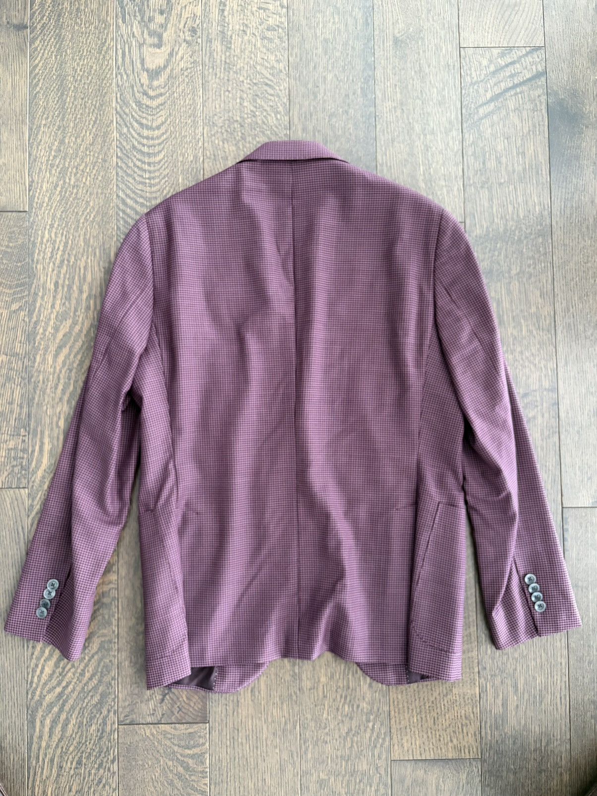 Jack Victor Jack Victor Plum Blazer Size 38S - 3 Thumbnail