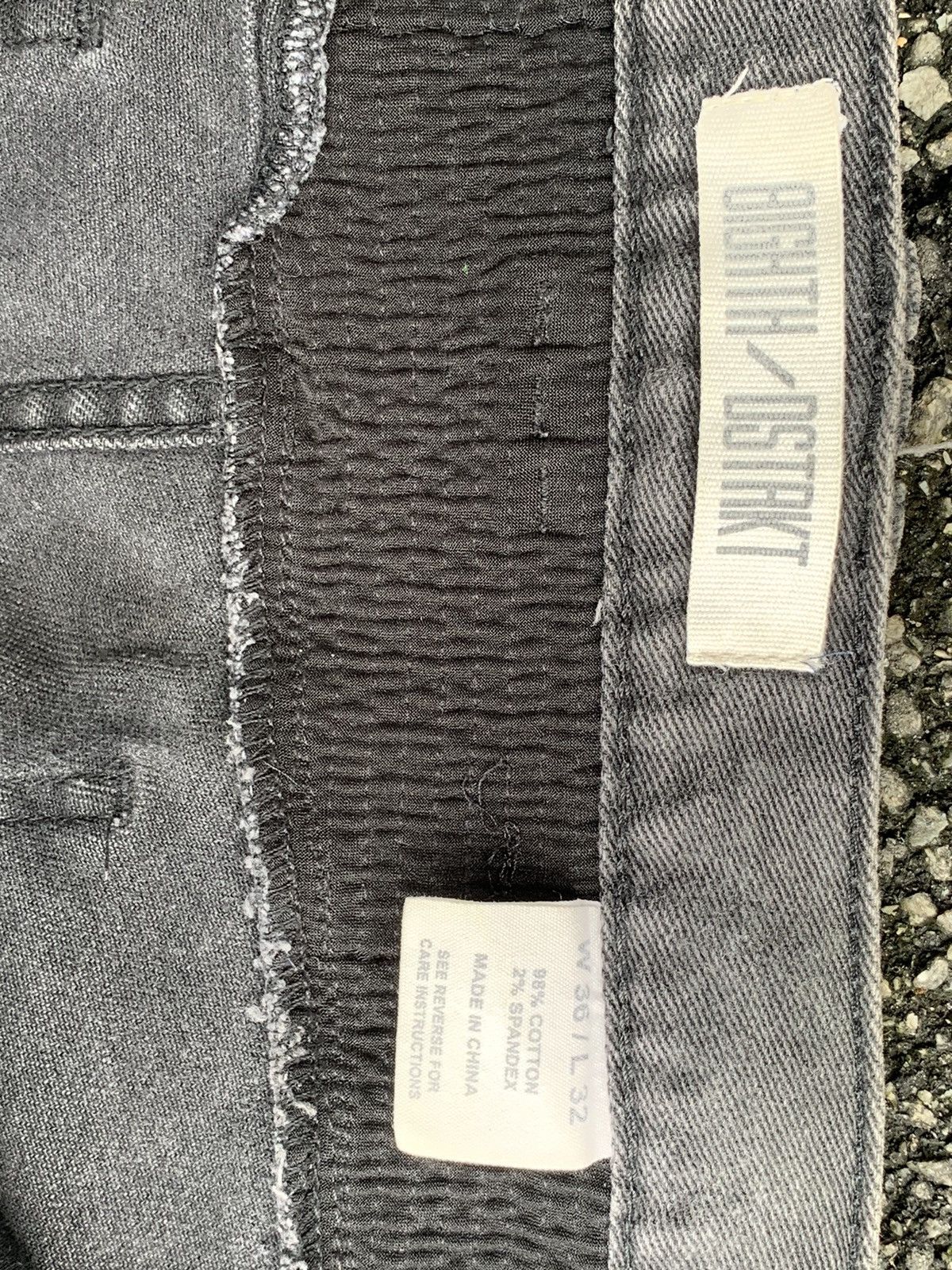 Other Distressed 8IGHTH/DSTRKT Multizipper Biker Streching Denim Size US 37 - 20 Thumbnail