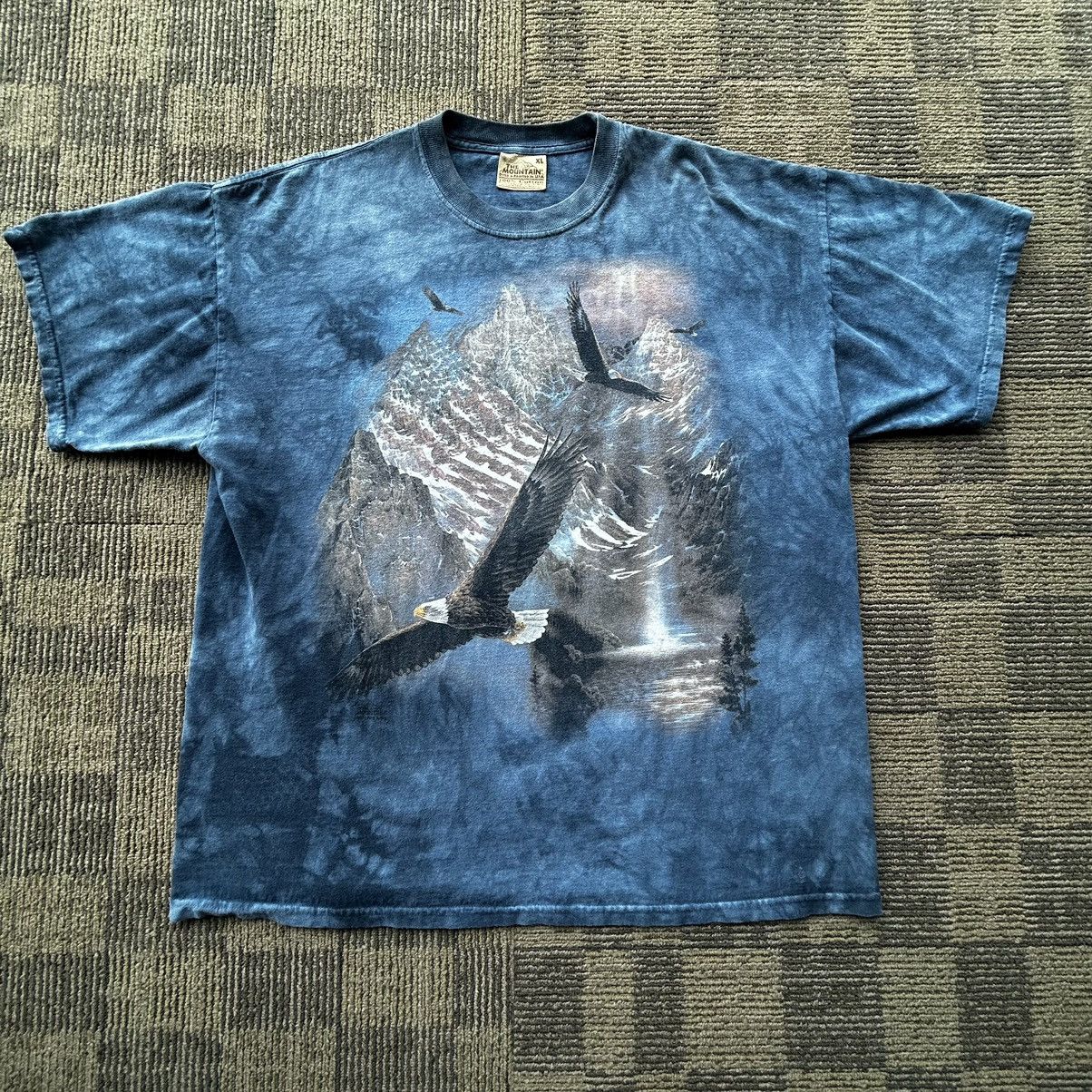 The Mountain Vintage Y2K The Mountians American Nature Eagles T-shirt Size US XL / EU 56 / 4 - 1 Thumbnail
