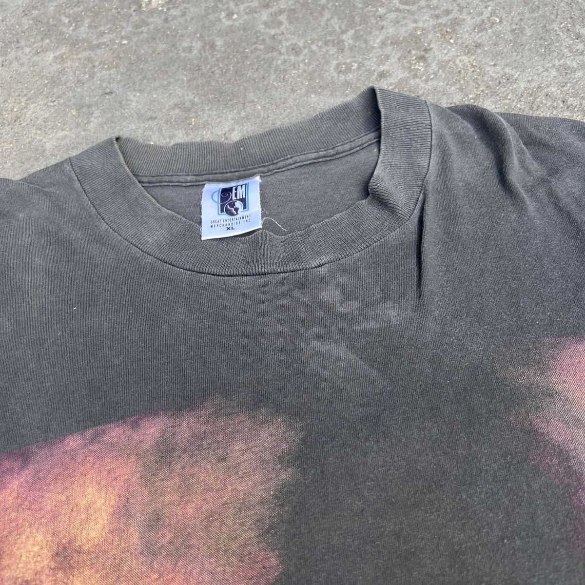 Expert Horror Vintage 90s The Crow Brandon Lee Movie Tee XL Faded Thrashed Size US XL / EU 56 / 4 - 10 Thumbnail