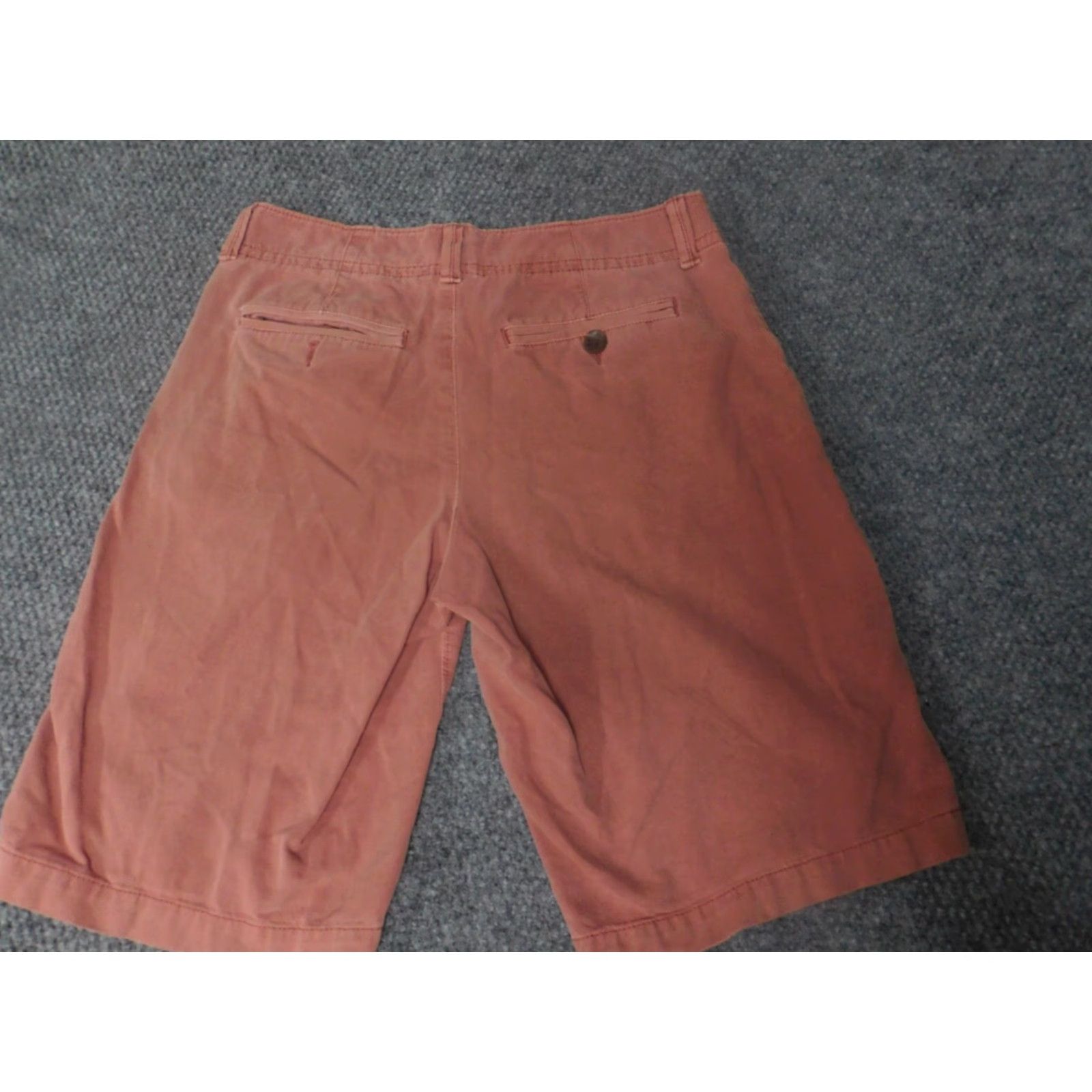 Vintage Urban Pipeline Mens Shorts 30 Pink Flat Front Chino Casual Breathing Logo 30 Regular Mens Size US 30 / EU 46 - 7 Thumbnail