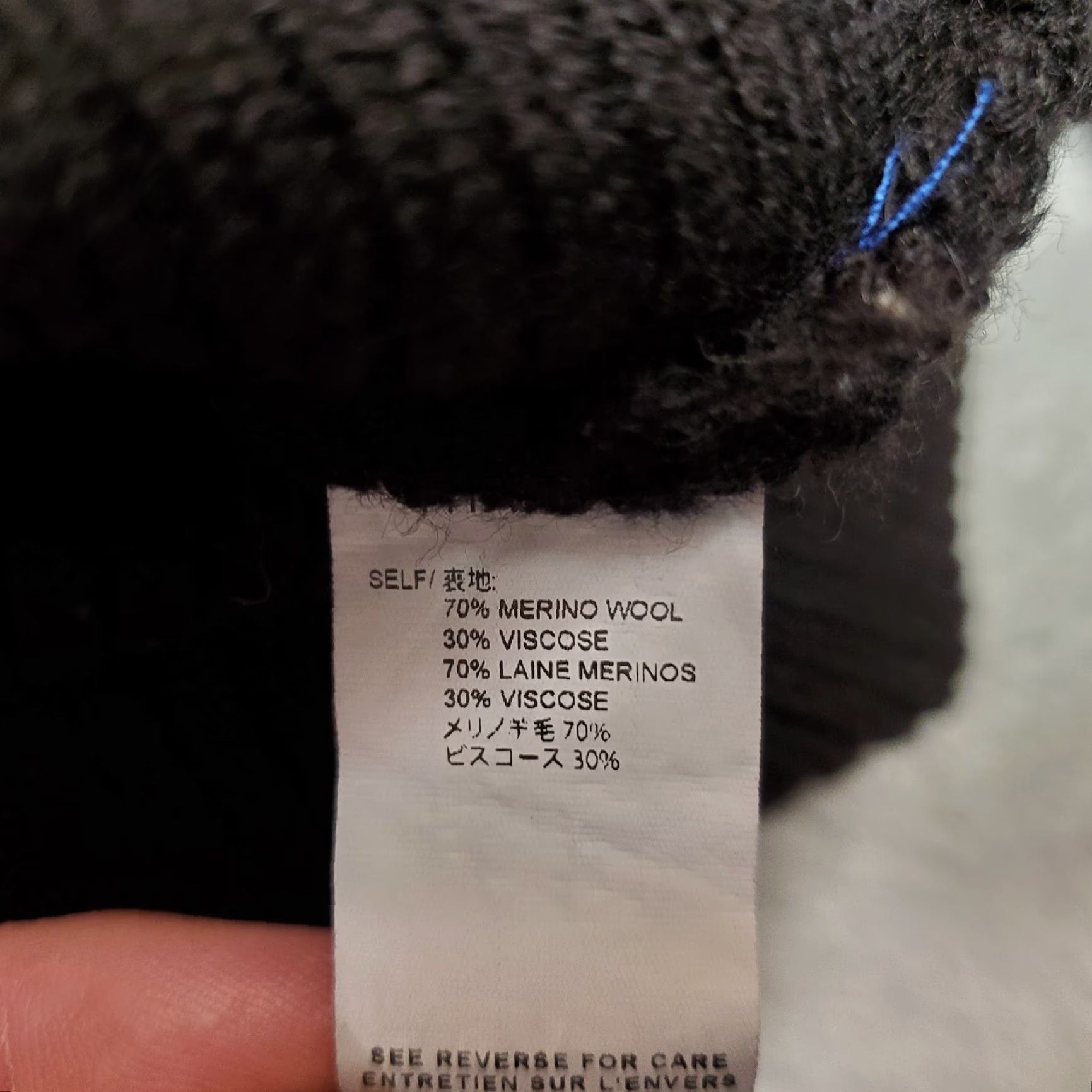 THAKOON Thakoon Sweater Dress Womens XS Black Merino Wool Blend Casual Size XS / US 0-2 / IT 36-38 - 5 Thumbnail