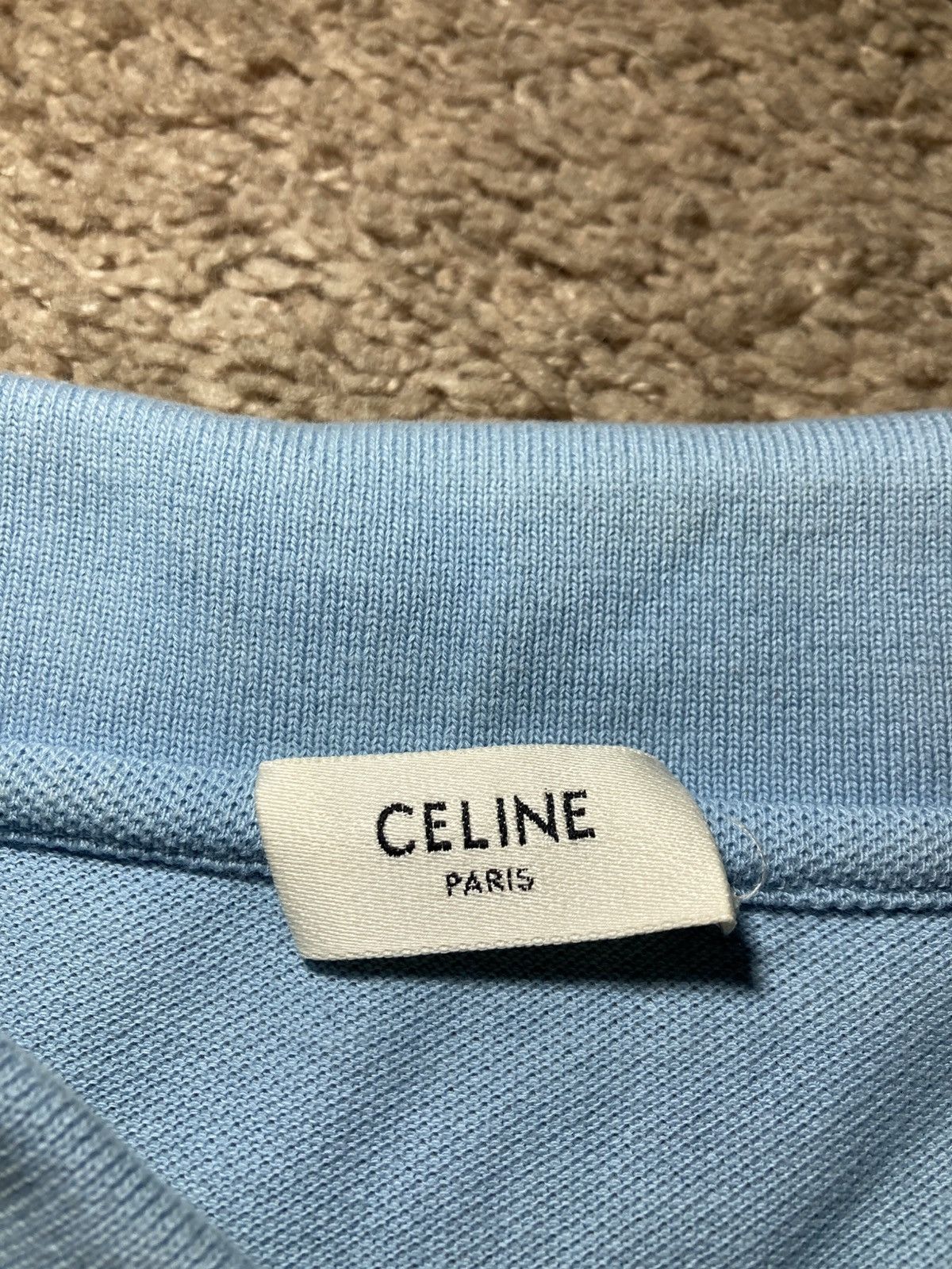 Celine SS20 Celine Andre Butzer Ghost Polo Hedi Slimane 2020 Size US L / EU 52-54 / 3 - 3 Thumbnail