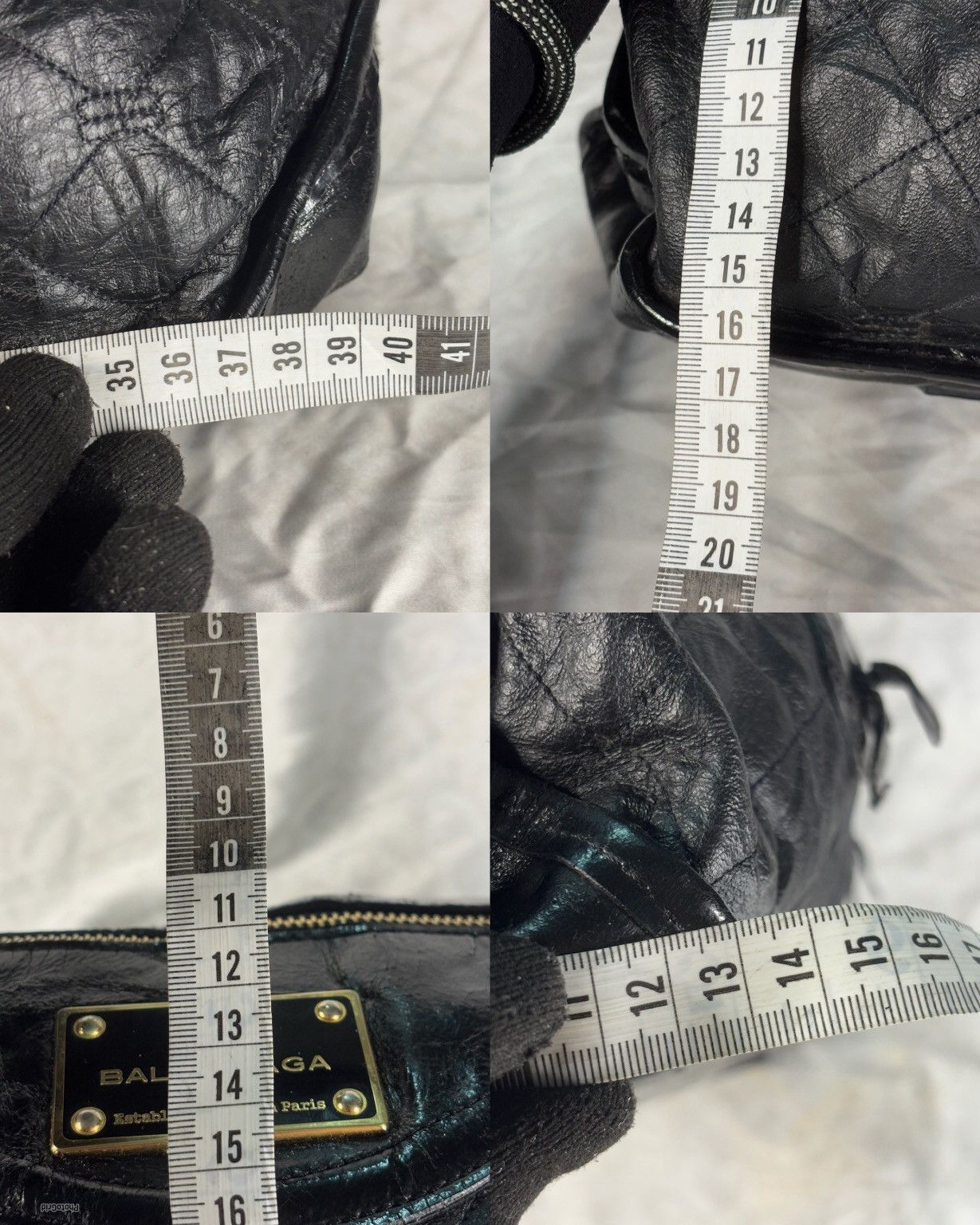 Balenciaga FINAL DROP (over used) Balenciaga Tote Zipper Bag Leather Size ONE SIZE - 22 Thumbnail