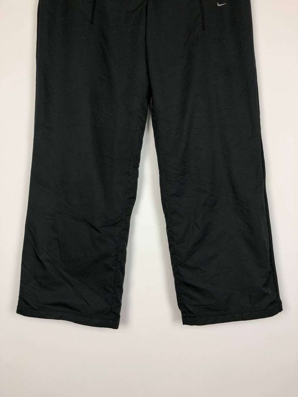 Nike Nike Vintage Drill Pants Streetwear Black Swoosh Logo Size US 33 - 3 Thumbnail