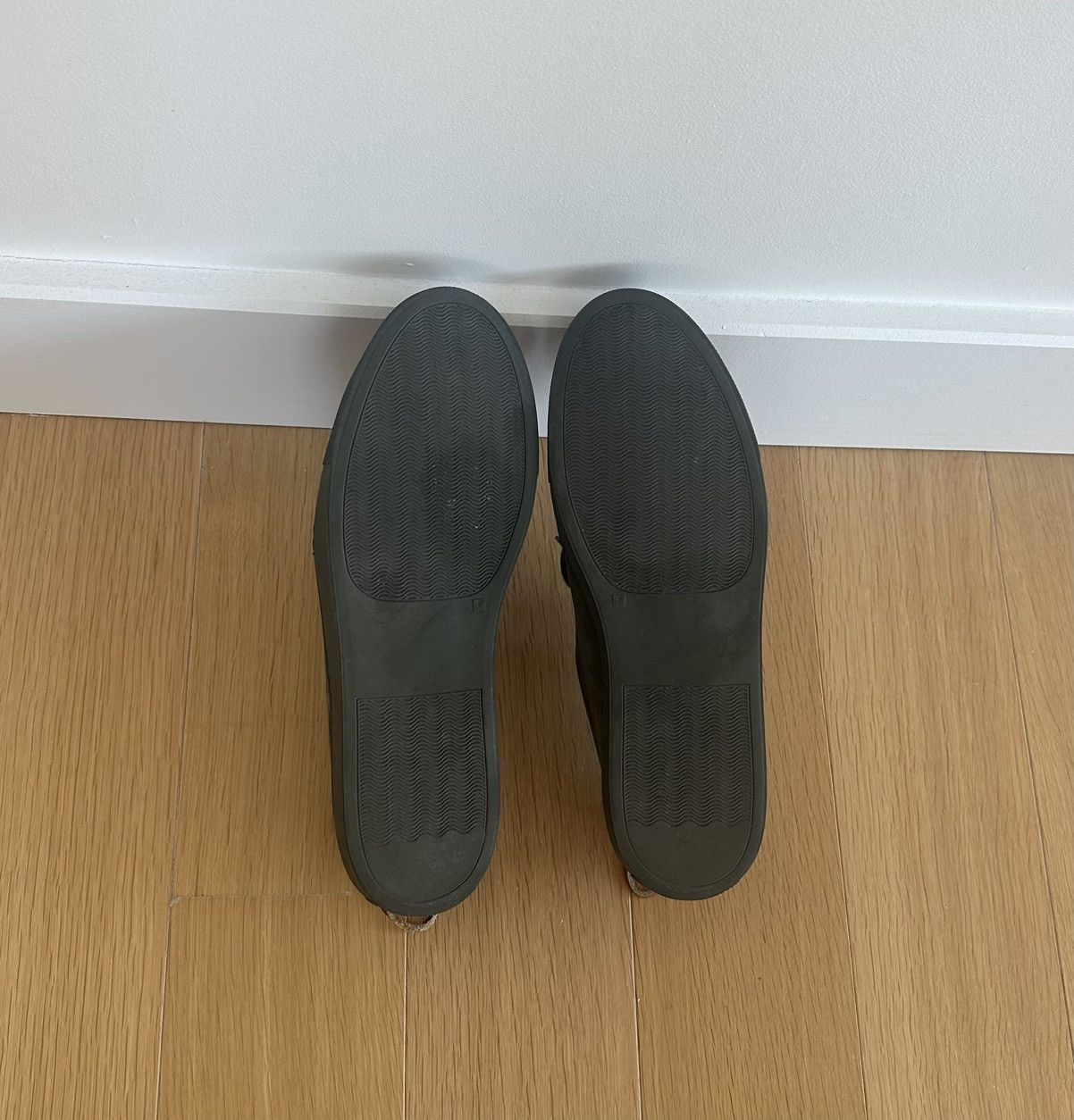 Common Projects Common Projects Achilles Low Sz 44 Dark Green Suede Size US 11 / EU 44 - 5 Thumbnail