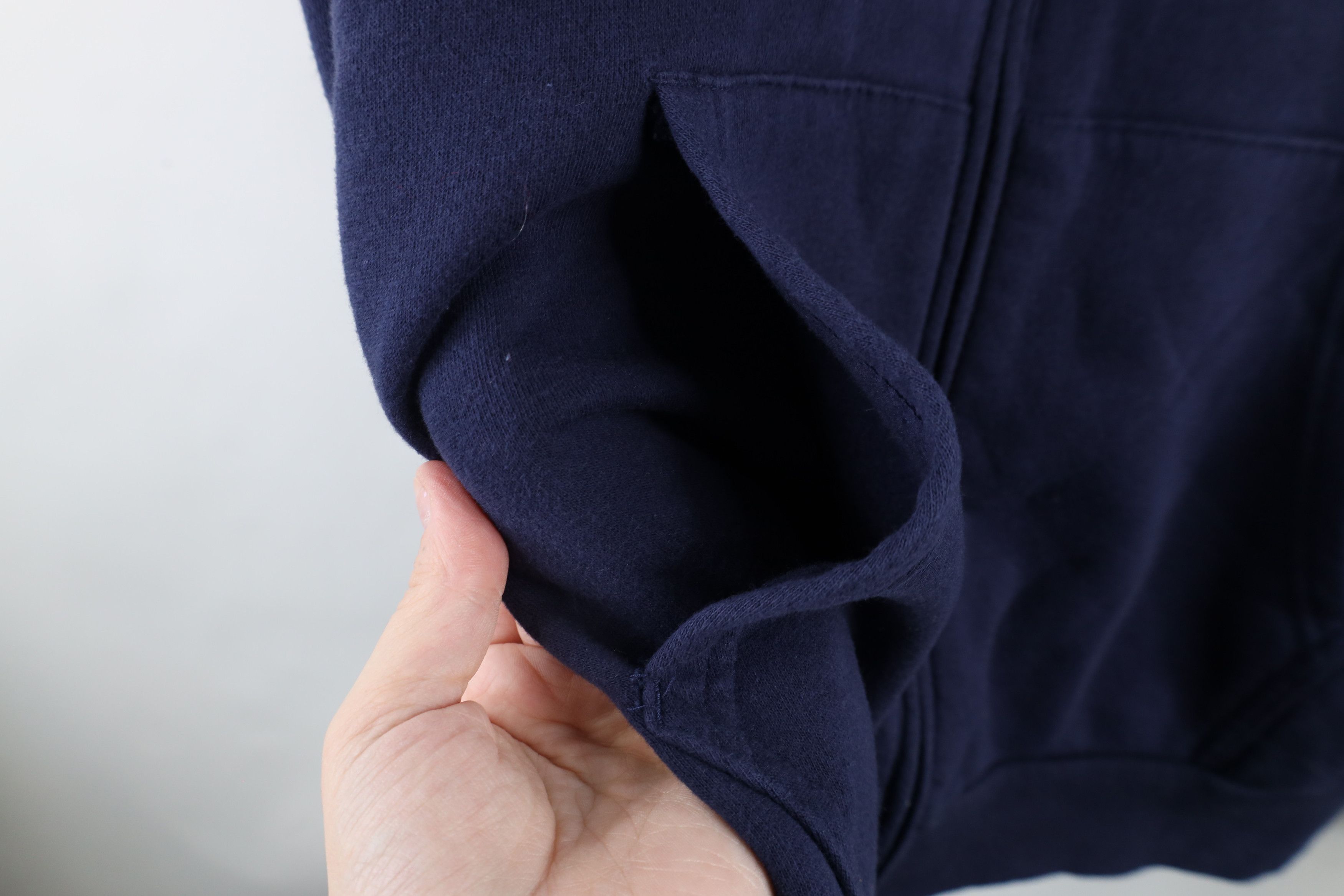 Under Armour × Vintage Under Armour Notre Dame University Full Zip Hoodie Blue Size US L / EU 52-54 / 3 - 7 Thumbnail