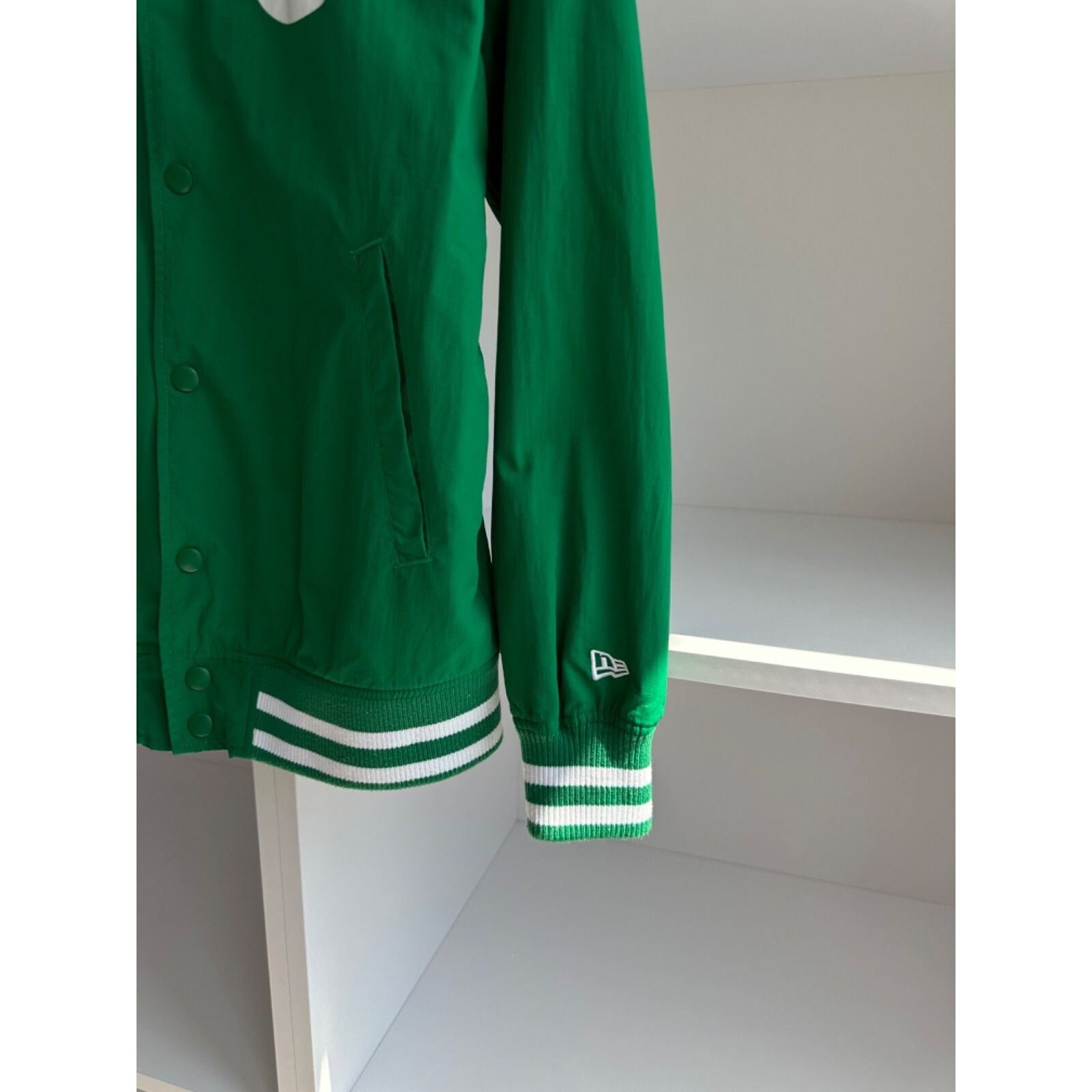 New Era New Era Celtics NBA Team App Pop Logo Varsity Boscel Jacket Size US S / EU 44-46 / 1 - 4 Thumbnail