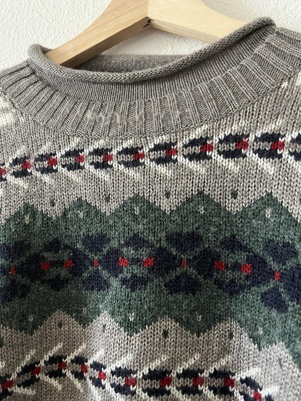 Other Vintage Himalaya Outfitters Fair Isle Sweater 3XLT Size US XXL / EU 58 / 5 - 2 Thumbnail