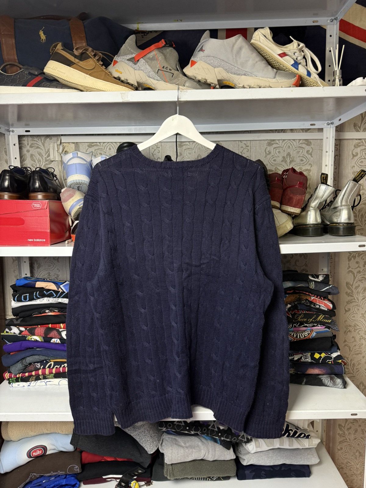 Polo Ralph Lauren Mens Vintage Polo Ralph Lauren knitted Sweater luxury Size US L / EU 52-54 / 3 - 3 Thumbnail