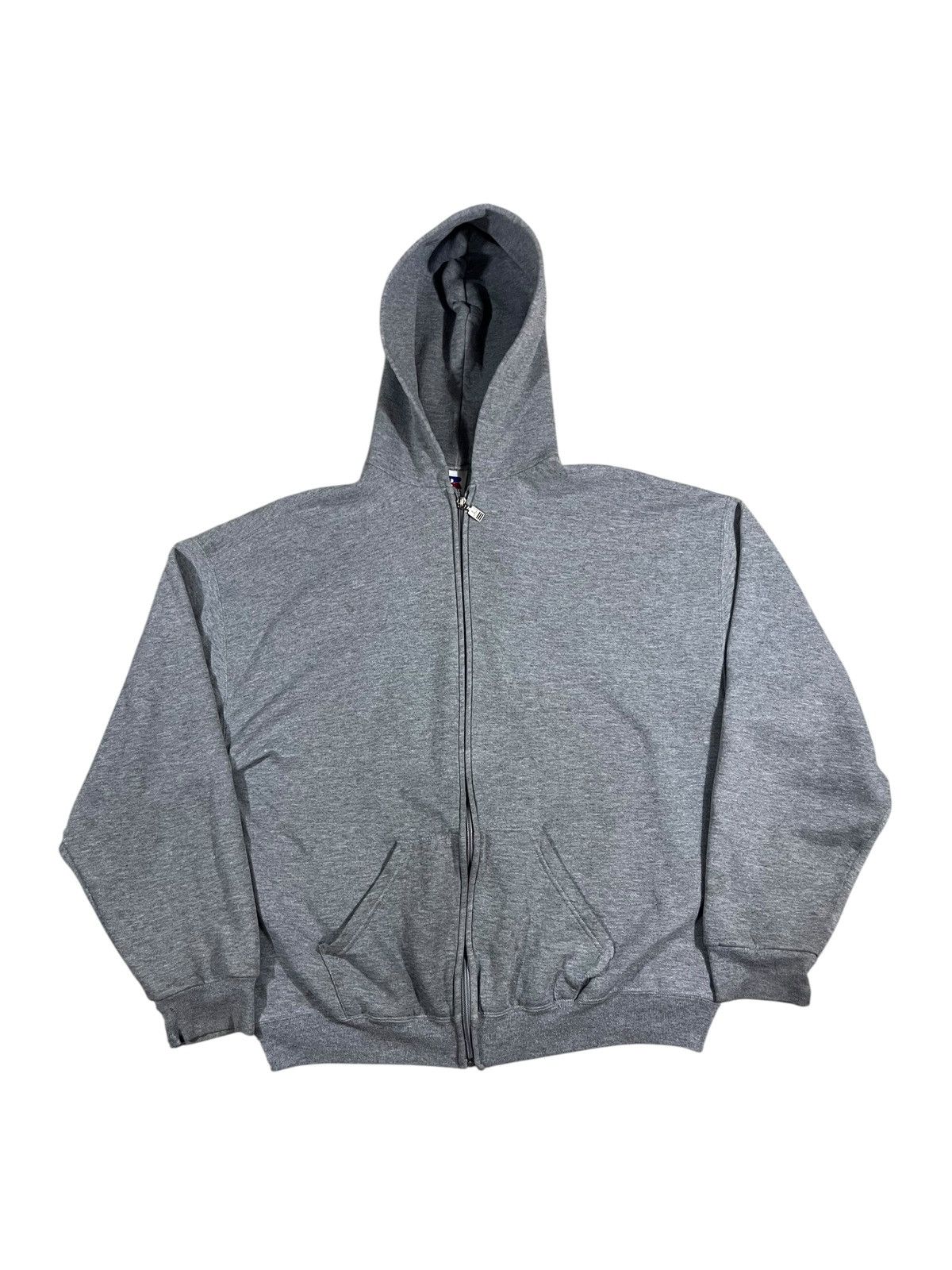 Russell Athletic 🩶Vintage 90s Russell Athletic Zip Up Hoodie