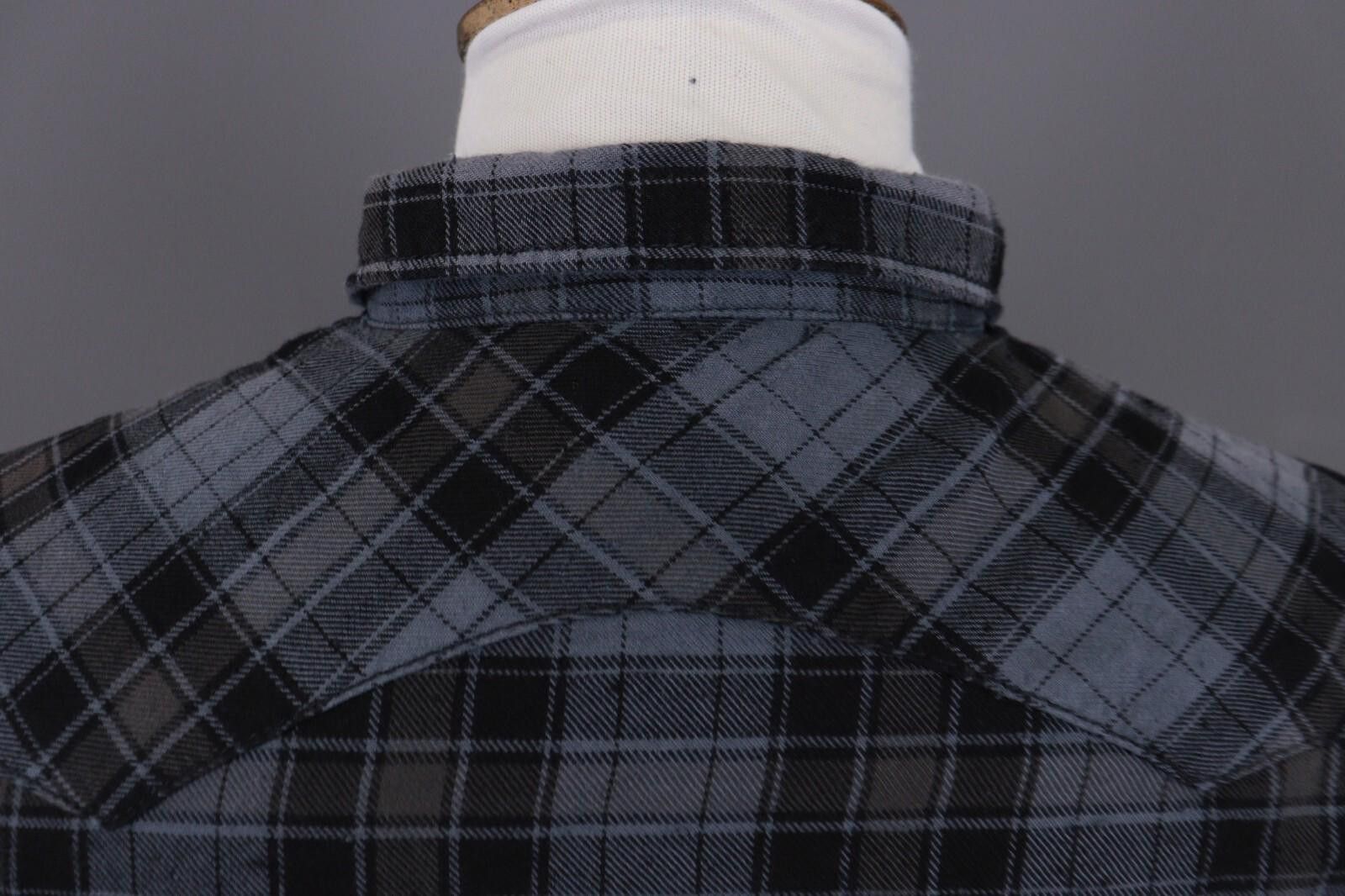 Edwin Edwin Blitz L/S Menphis Shirt Blue Check Shirt Size S Size US S / EU 44-46 / 1 - 12 Thumbnail