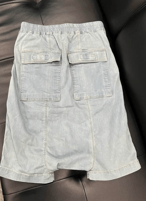 Rick Owens rick owens Solid Color High-Waisted Cropped Casual Shorts Size US 26 / EU 42 - 2 Thumbnail