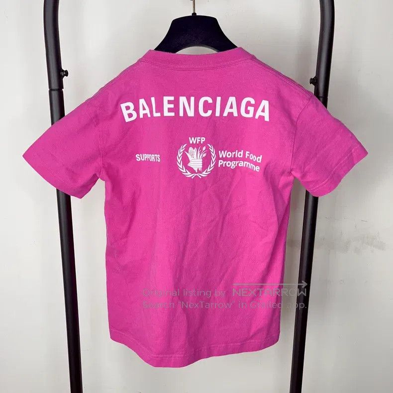 Balenciaga Balenciaga Cotton Crewneck Short-sleeve T-shirt Size M / US 6-8 / IT 42-44 - 2 Thumbnail