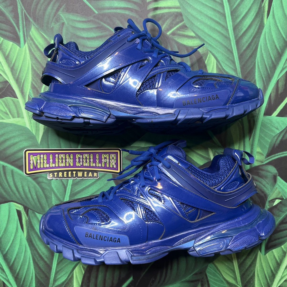 image of Balenciaga Track Sneaker ‘Metallic Indigo’ Sz- 12M/45Eu, Men's