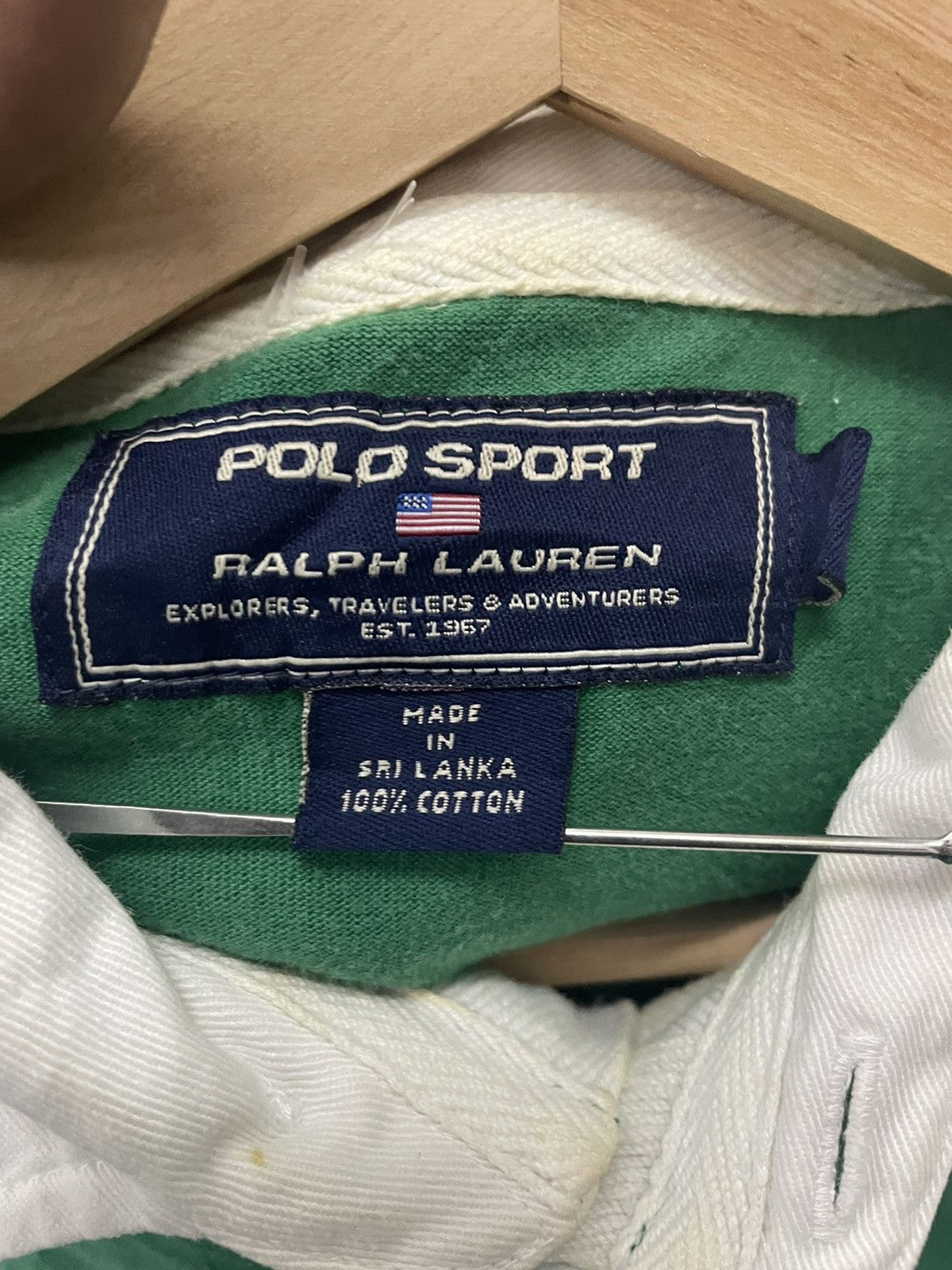 Vintage Vintage Polo Sport Rugby Shirt Size US M / EU 48-50 / 2 - 5 Thumbnail