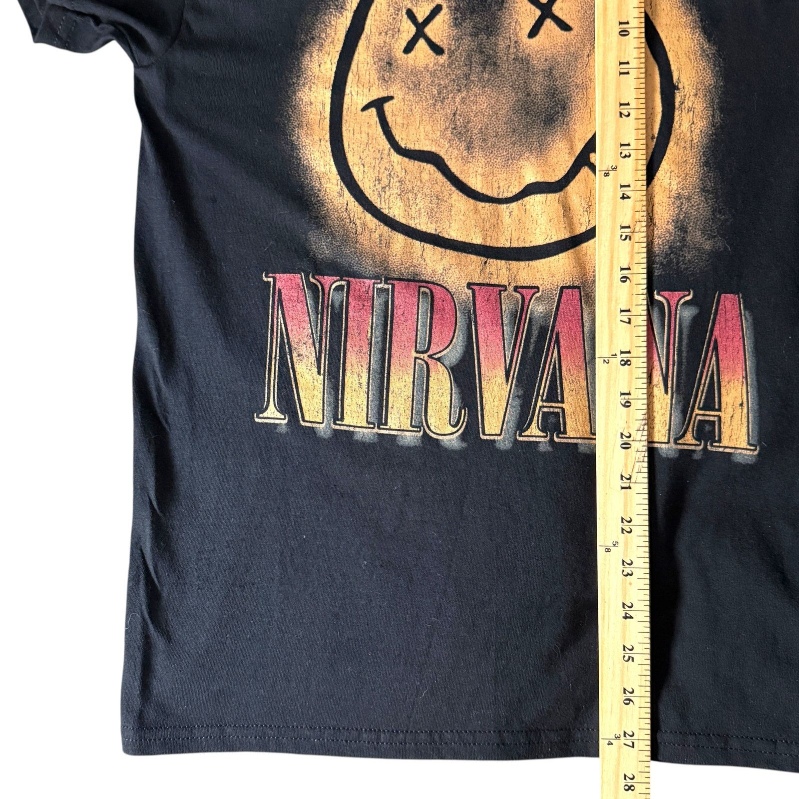 Nirvana Nirvana Official Merch Drippy Smiley T-shirt Men’s S - Rock Size US S / EU 44-46 / 1 - 12 Thumbnail