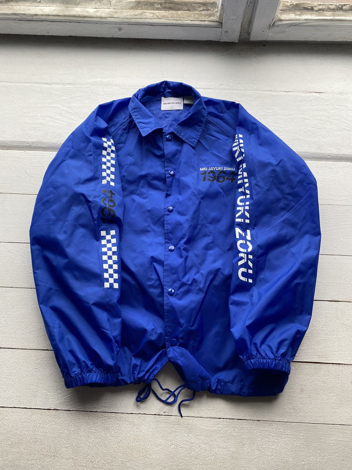 Japanese Brand × Mki Miyuki Zoku 🔥Mki Miyuki Zoku Light Blue Button Jacket Mens Large Size US L / EU 52-54 / 3 - 1 Thumbnail