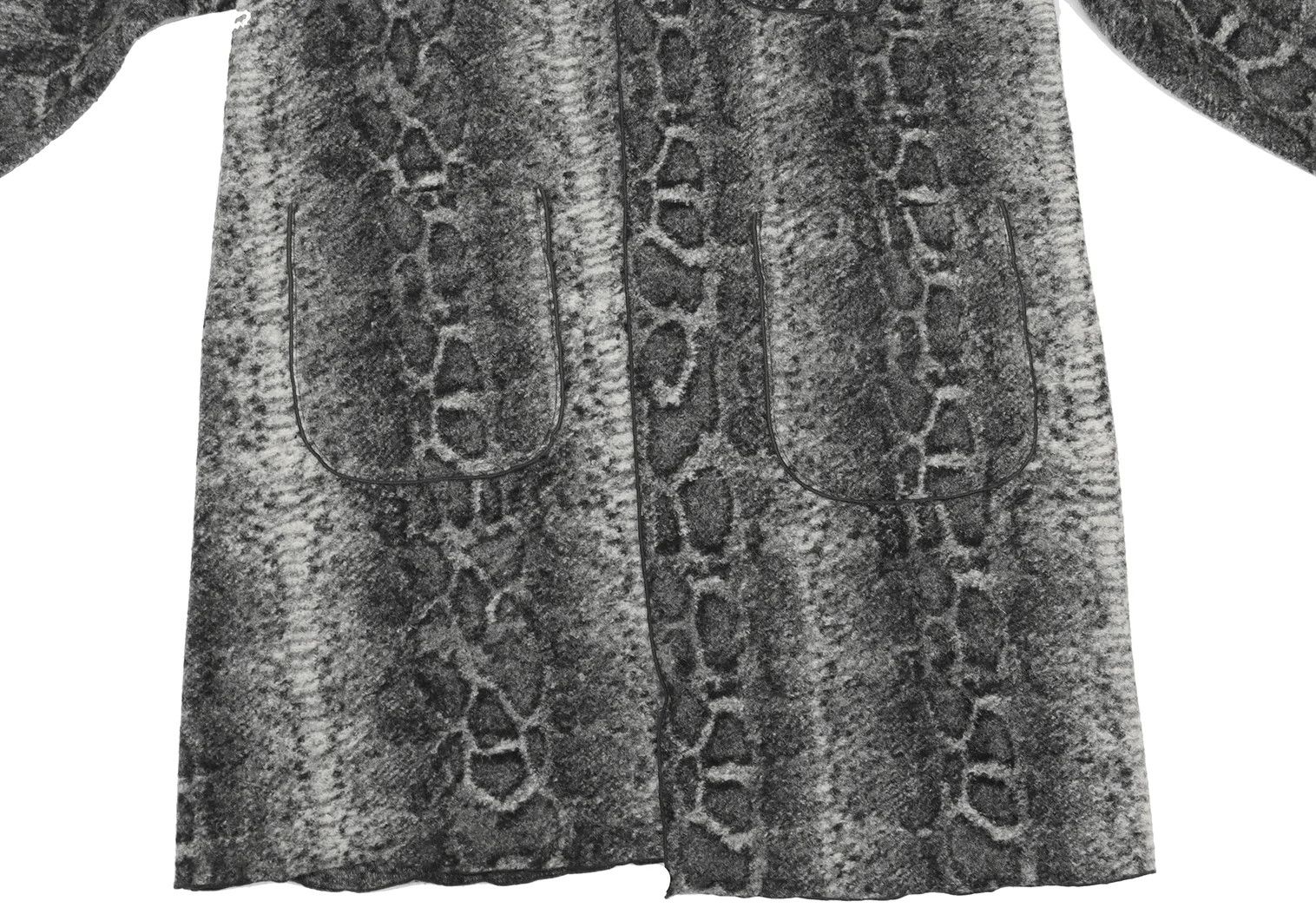 Engineered Garments Python Hooded Gown Coat in Gray, Size M Size US M / EU 48-50 / 2 - 7 Thumbnail