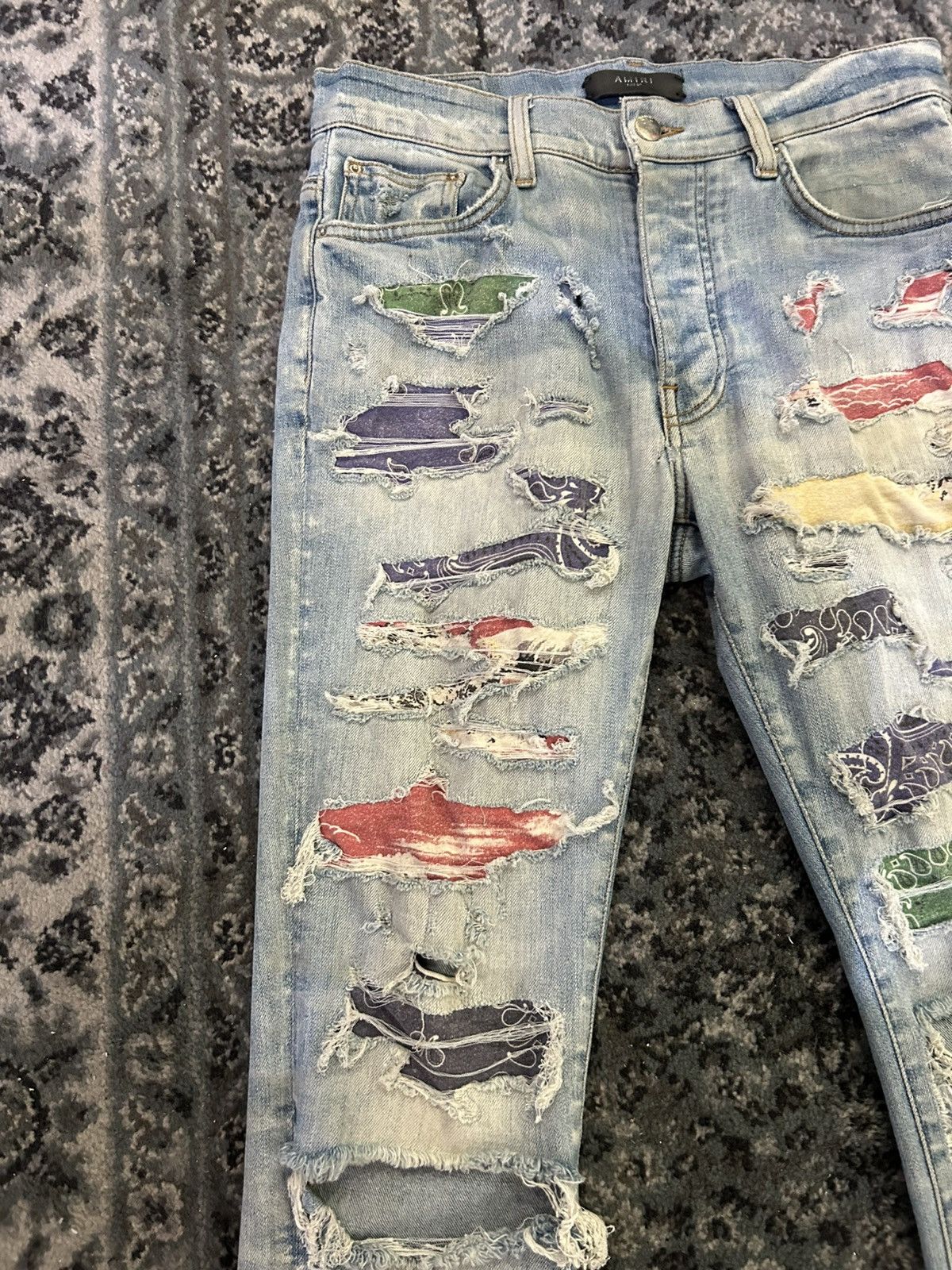 Amiri Amiri Jeans Multi Color Size US 30 / EU 46 - 2 Thumbnail