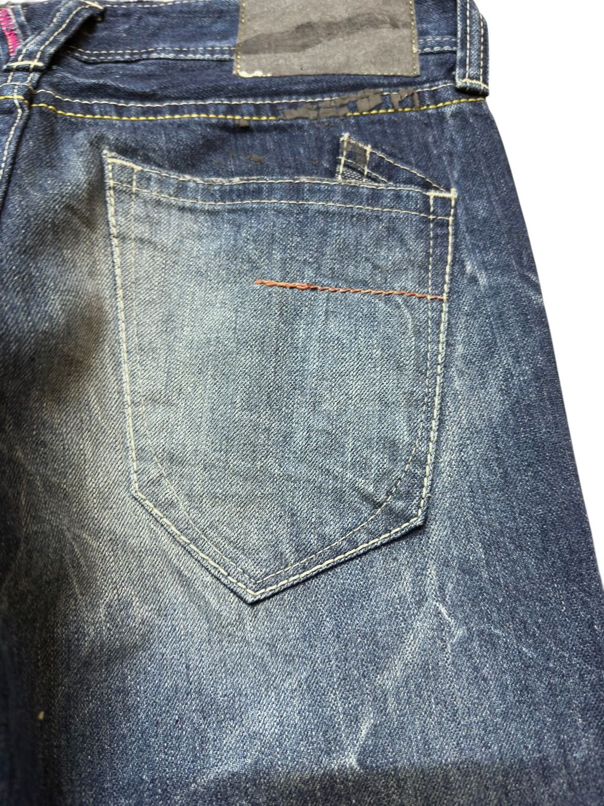 Vanquish Vintage Vanquish Flare Mudwash Studded Grunge Denim Size US 30 / EU 46 - 8 Thumbnail