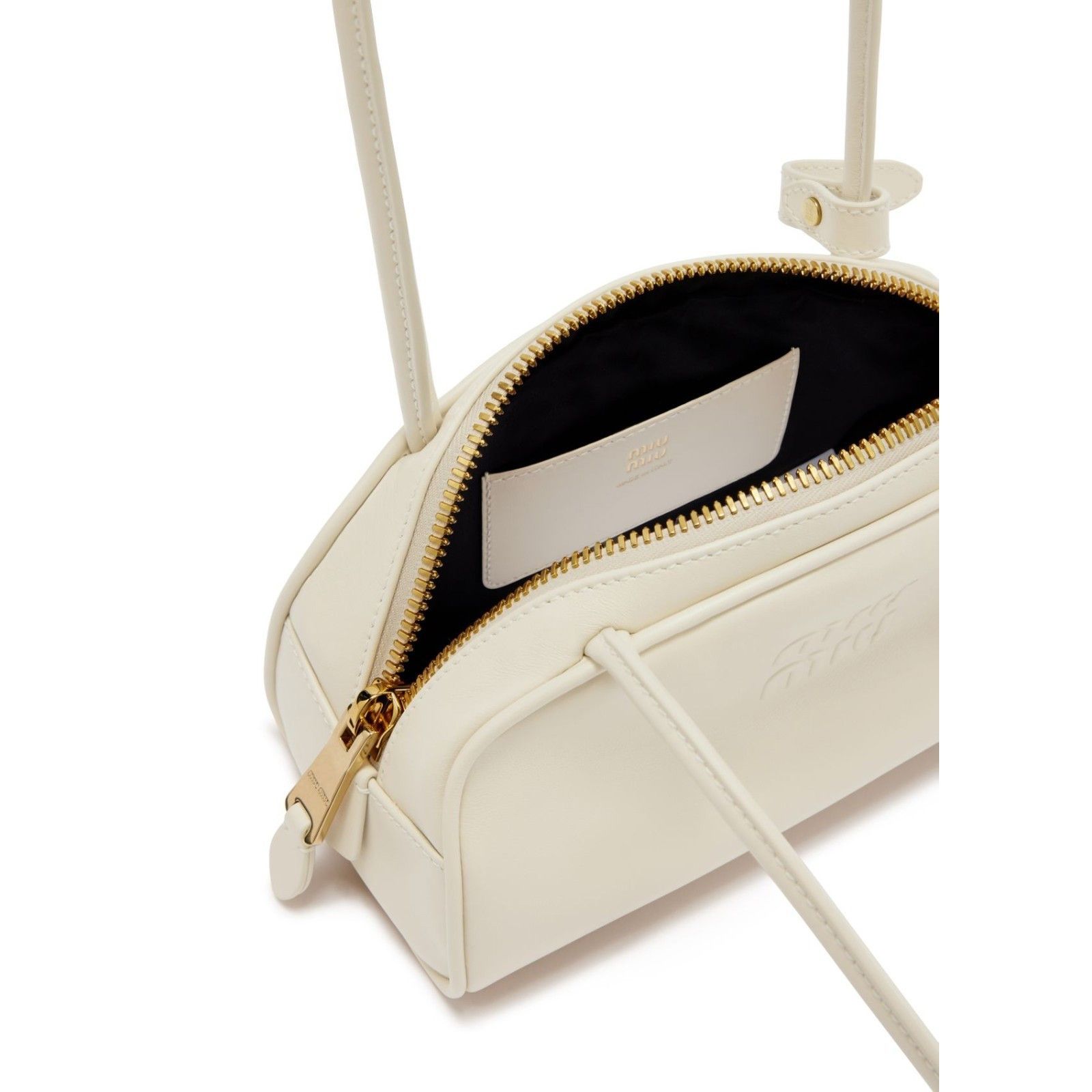 Miu Miu MIU MIU Beau Small $2500 White Leather Top Handle New & Auth Size ONE SIZE - 4 Thumbnail