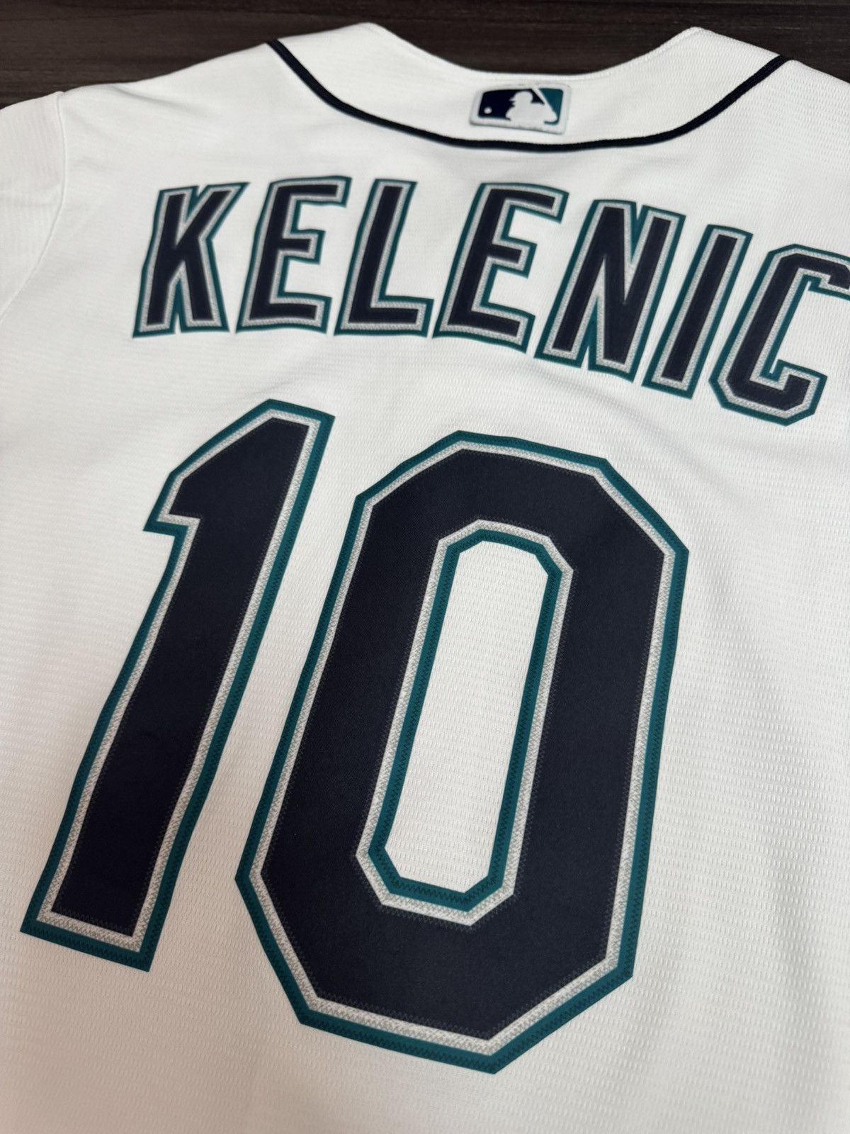 Nike Seattle Mariners Jarred Kelenic #10 MLB 2019 Stitched Jersey Size US M / EU 48-50 / 2 - 9 Thumbnail