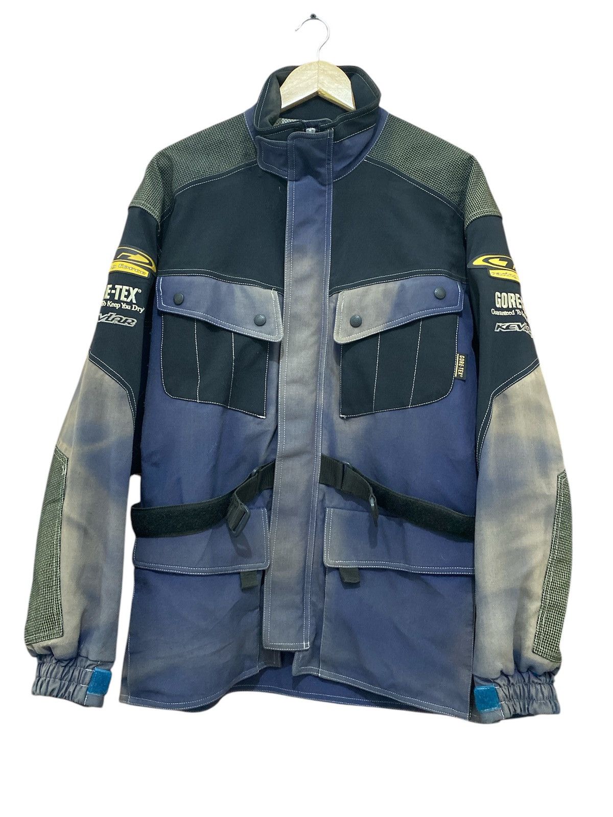 Goretex × Japanese Brand × Sports Specialties 🔥Taichi Rs Goretex Schoeller Riding Jacket Sun faded Size US L / EU 52-54 / 3 - 1 Thumbnail