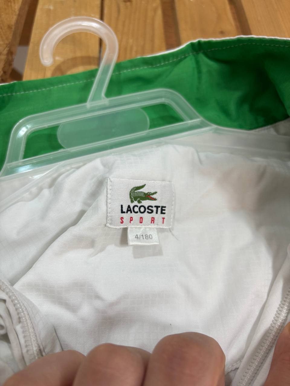 Lacoste Lacoste Sport Y2K Drill Vintage Nylon Bomber Jacket Size US M / EU 48-50 / 2 - 6 Thumbnail
