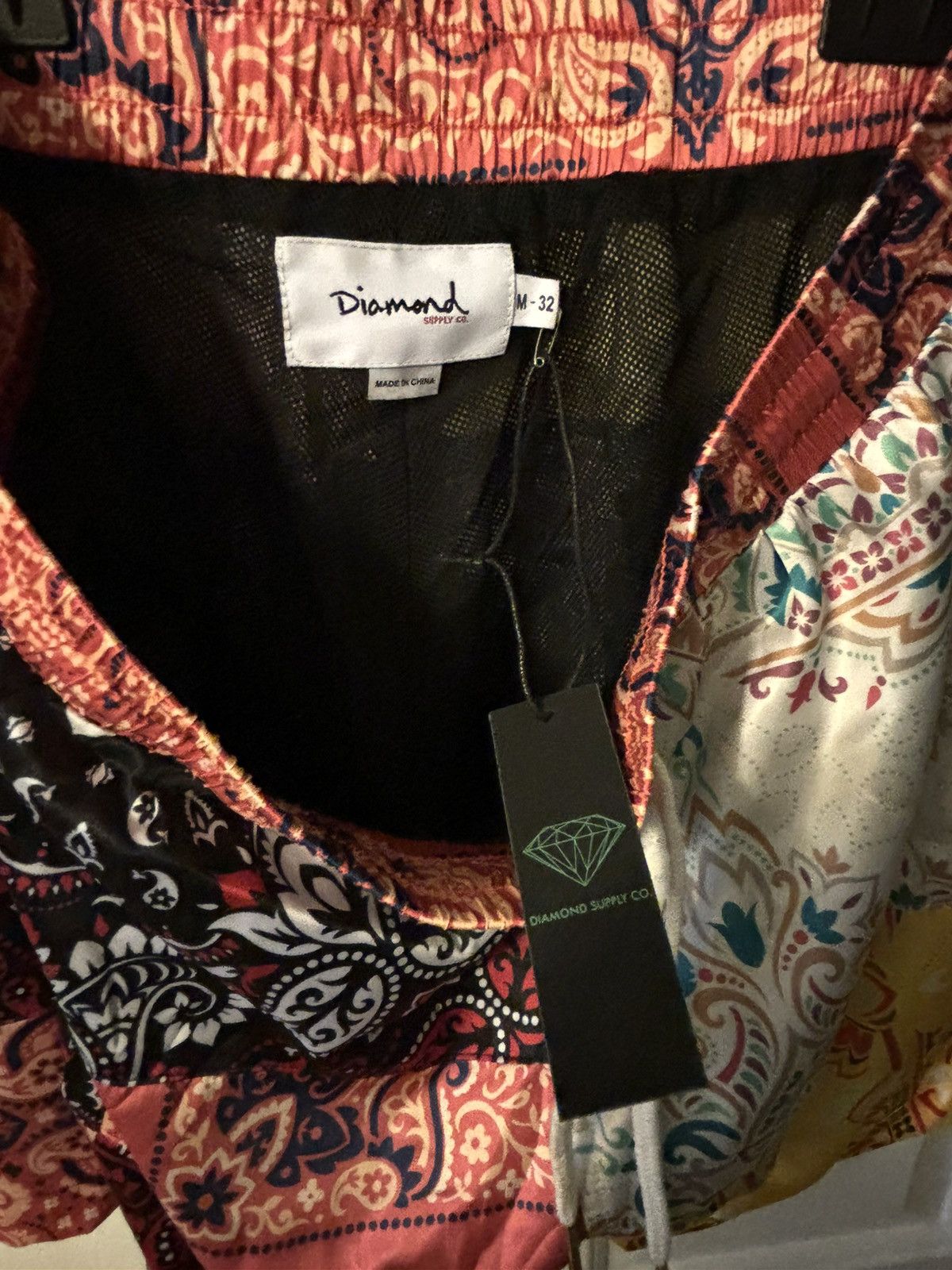 Diamond Supply Co. Diamond Supply Co Patchwork Paisley Shorts Size US 32 / EU 48 - 5 Thumbnail