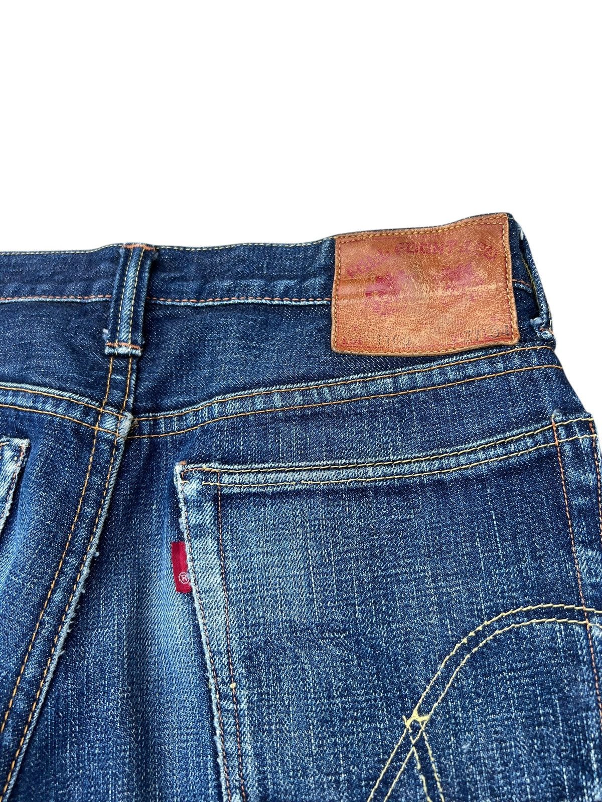 Full Count & Co. Vintage Full Count Japan Hidden Rivets Denim Selvedge Jeans Size US 27 - 21 Thumbnail