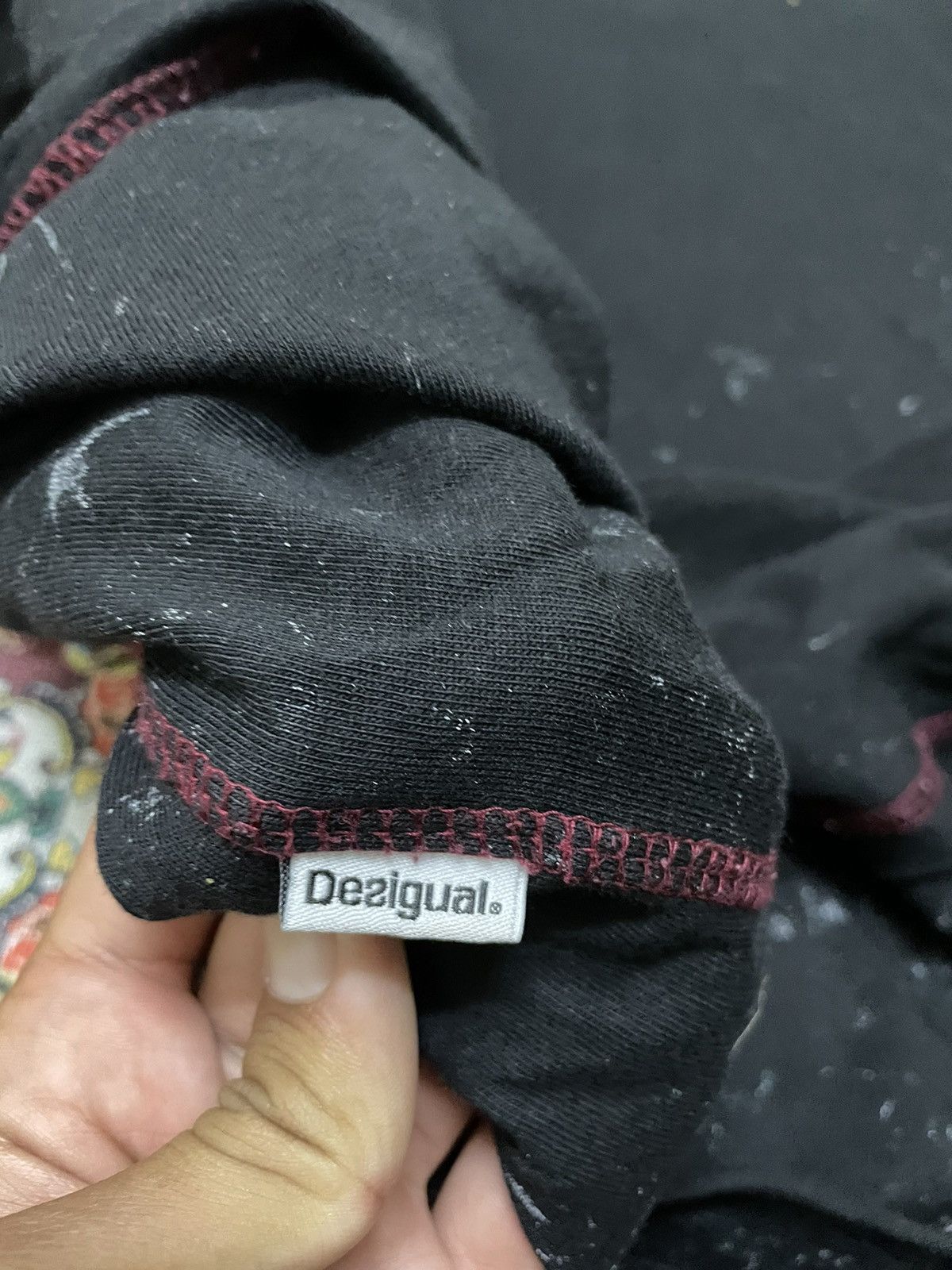 Desigual Desigual Punk Thrashed Hoodie Size US L / EU 52-54 / 3 - 10 Thumbnail