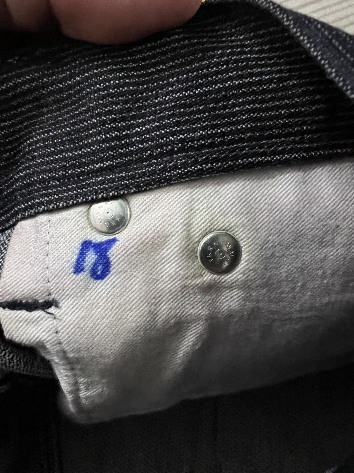 If Six Was Nine × Takeo Kikuchi × Tornado Mart VINTAGE TAKEO KIKUCHI STRIPE JEANS VERY RARE Size US 32 / EU 48 - 21 Thumbnail