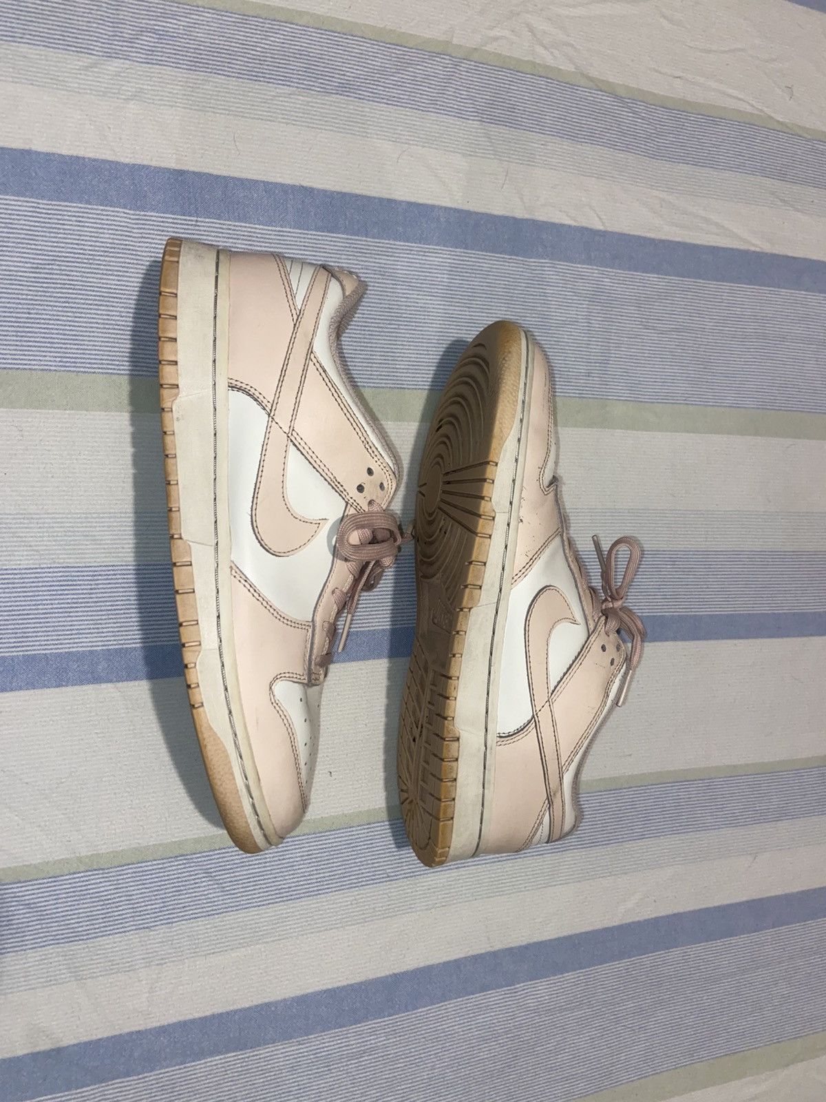 Nike Nike dunks pink & white Size US 11 / IT 41 - 1 Thumbnail