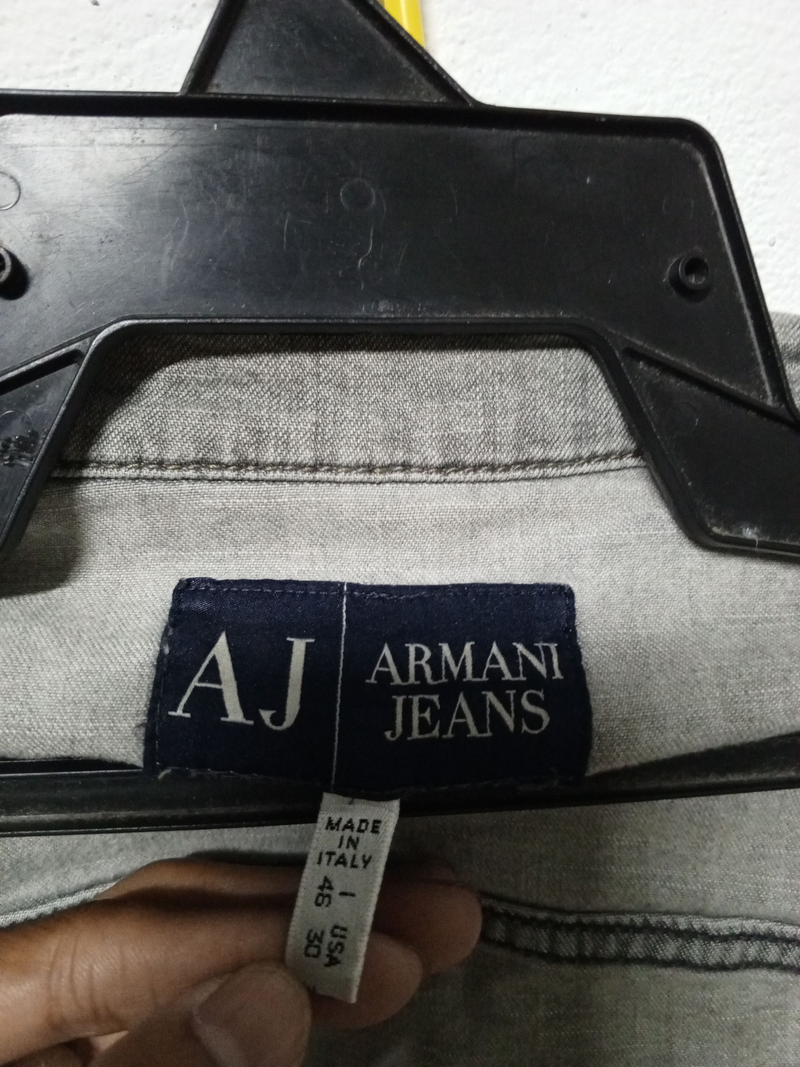Armani ARMANI JEANS DENIM JACKET Size US L / EU 52-54 / 3 - 11 Thumbnail
