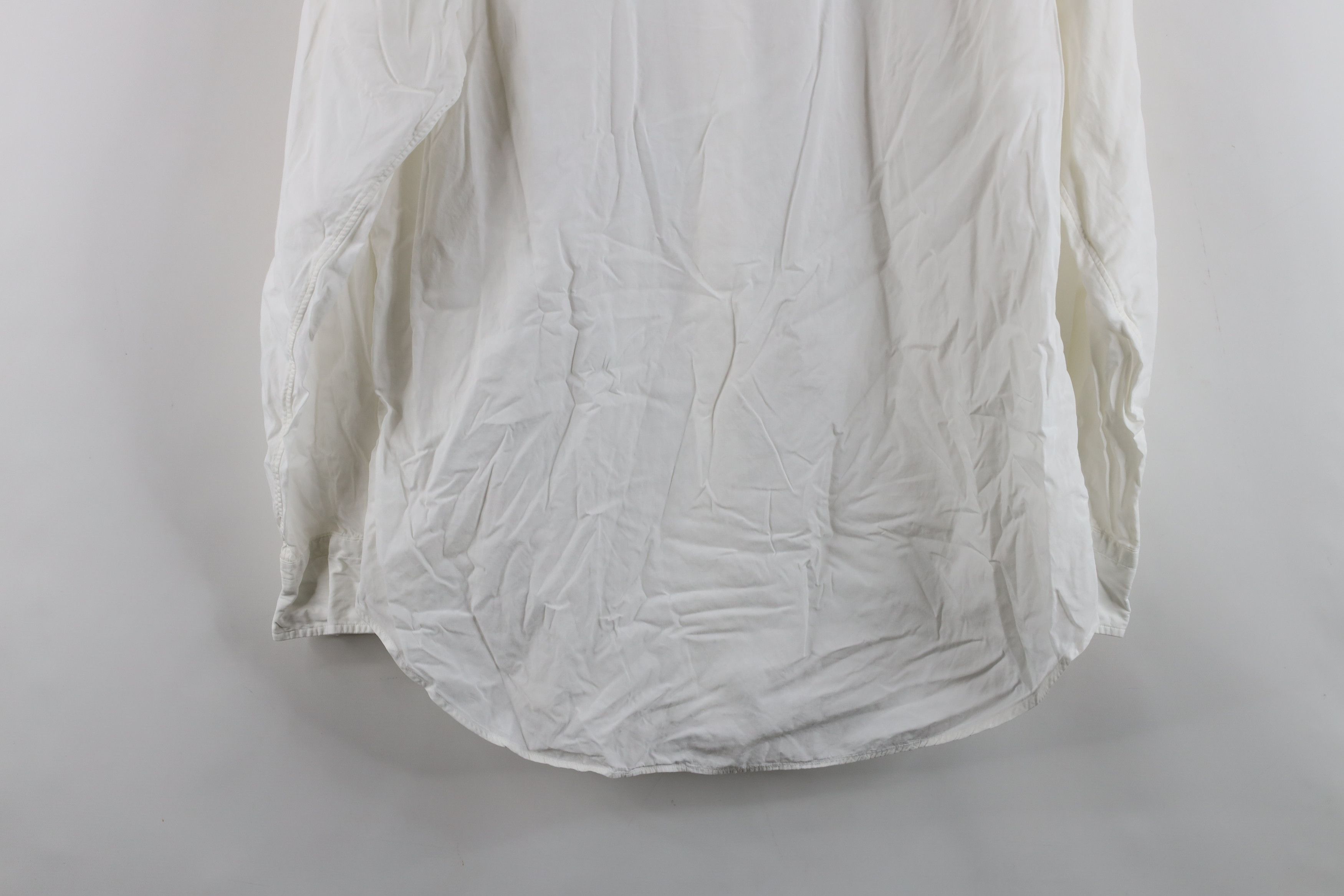 Vintage Vintage 70s 80s Streetwear Collared Button Shirt White USA Size US M / EU 48-50 / 2 - 13 Thumbnail