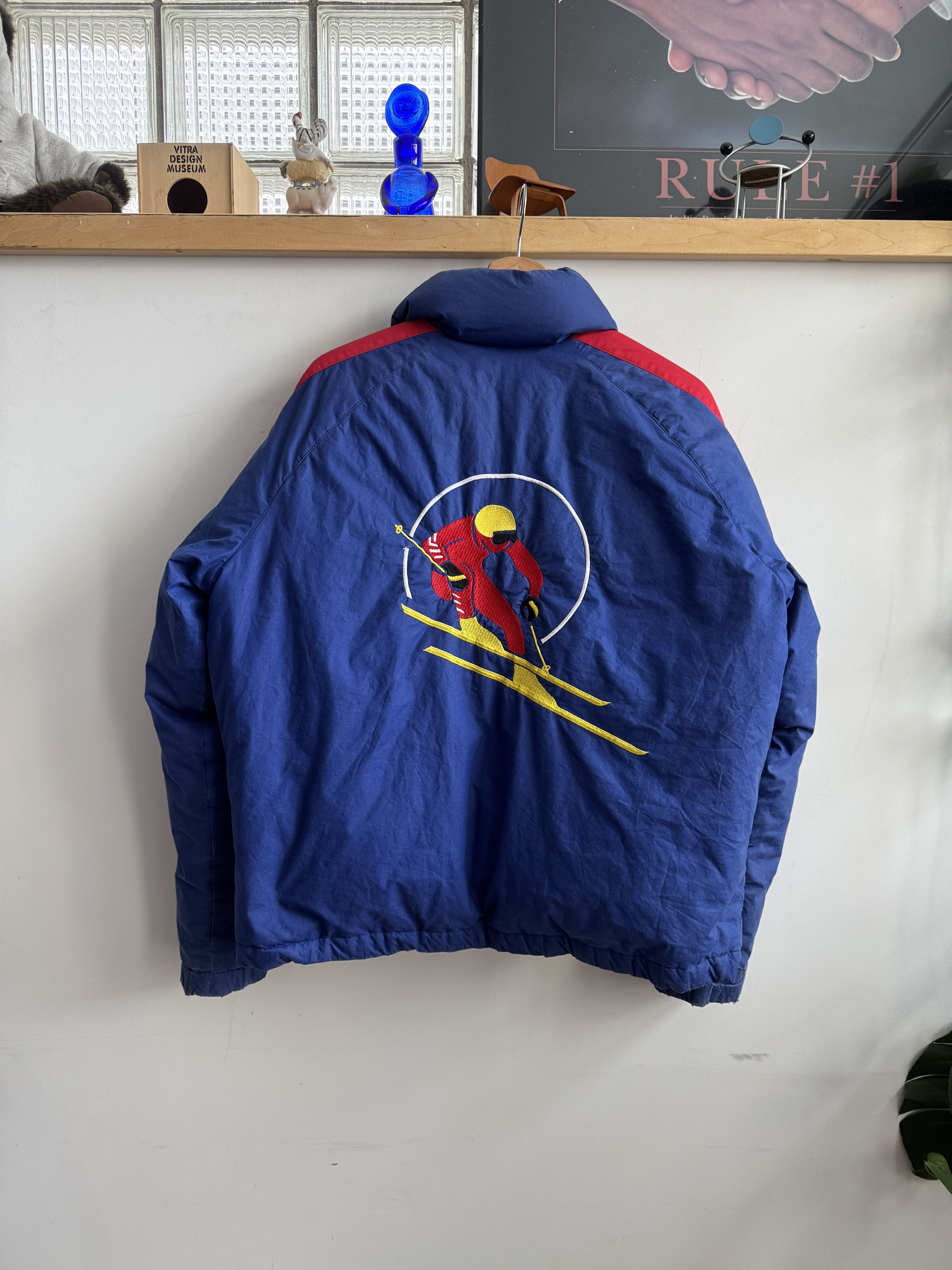 1990’s Polo Ralph Lauren Suicide Ski Puffer Jacket Size L