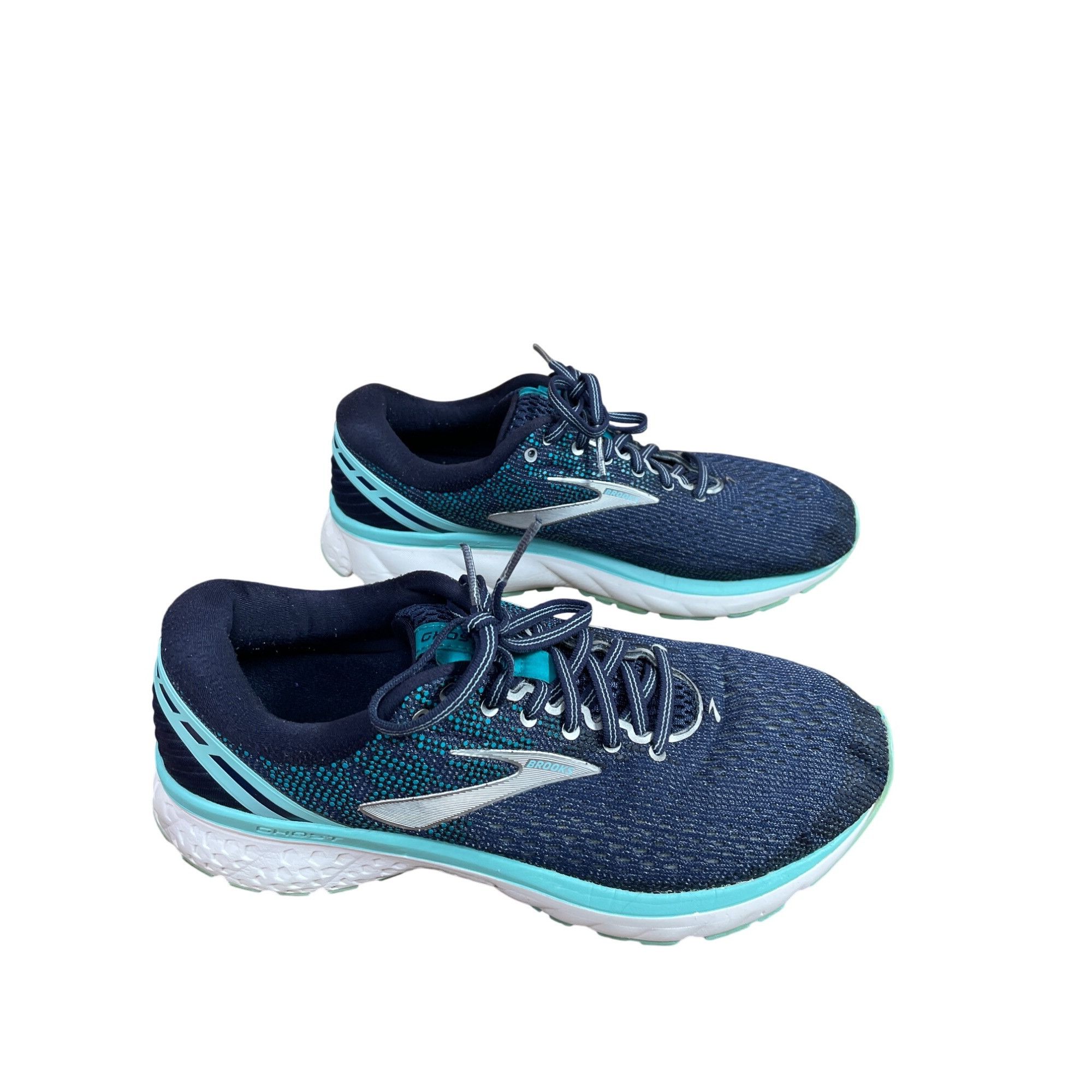 Brooks Brooks Ghost 11 Womens blue green Running Shoes Size 10D SKU Size US 10 / IT 40 - 4 Thumbnail