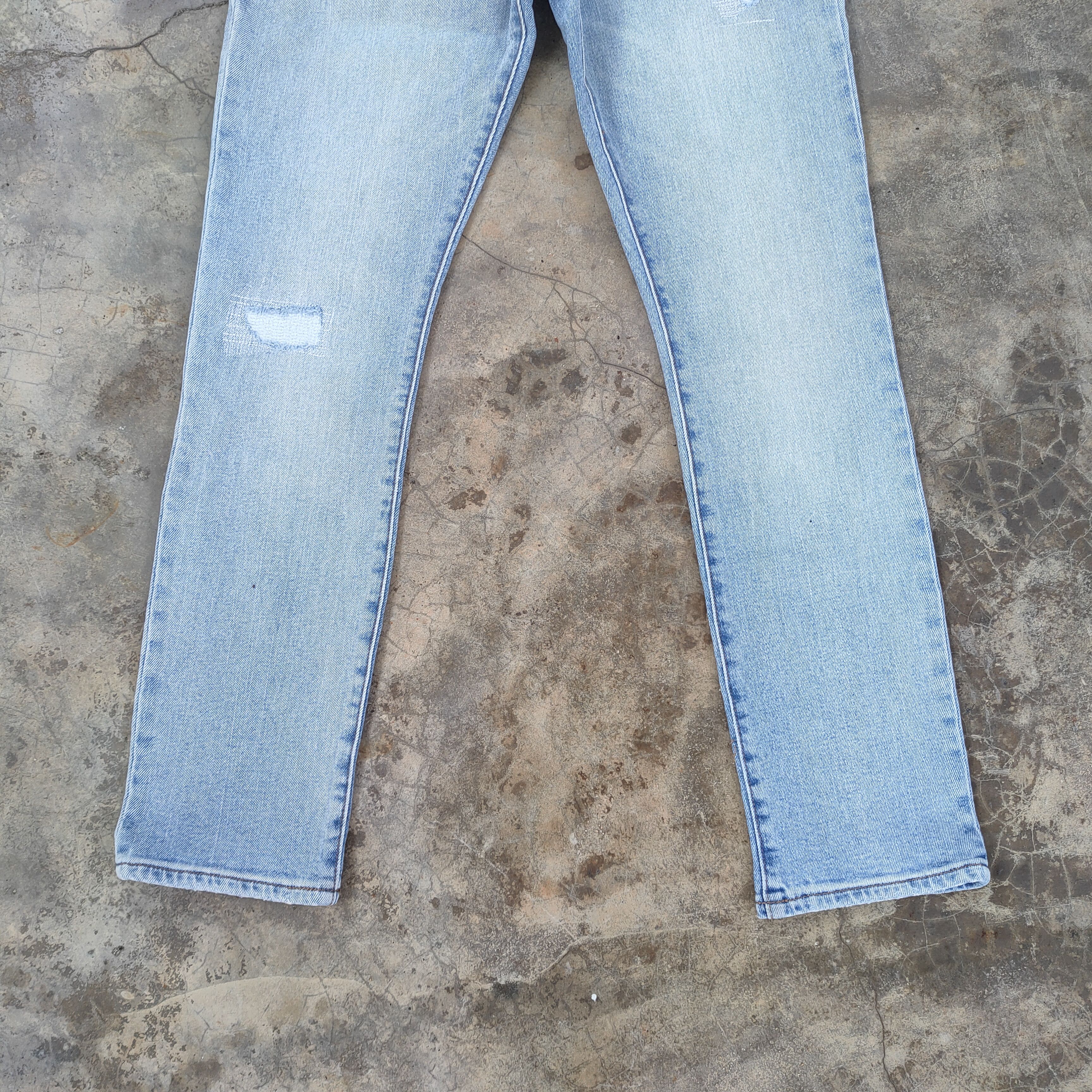 Japanese Brand VINTAGE JAPANESE FADED DISTRESSED JEANS PANTS Size US 32 / EU 48 - 4 Thumbnail