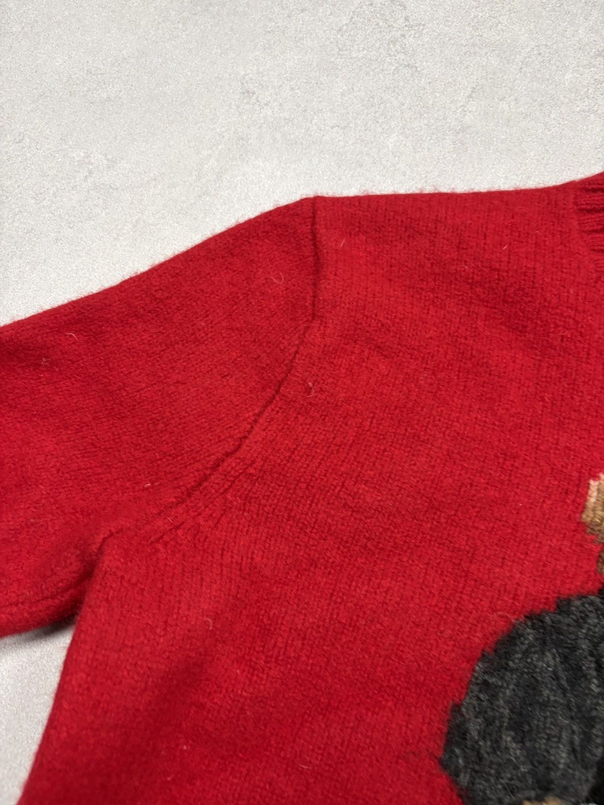 Polo Ralph Lauren Vintage Polo Ralph Lauren Bear Sweater Cashmere Wool S Size S / US 4 / IT 40 - 9 Thumbnail