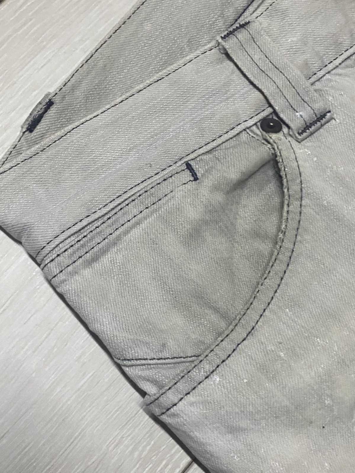JOSEPH HOMME joseph Homme Paint Splatter Effect Paint Flare Jeans Size US 33 - 11 Thumbnail